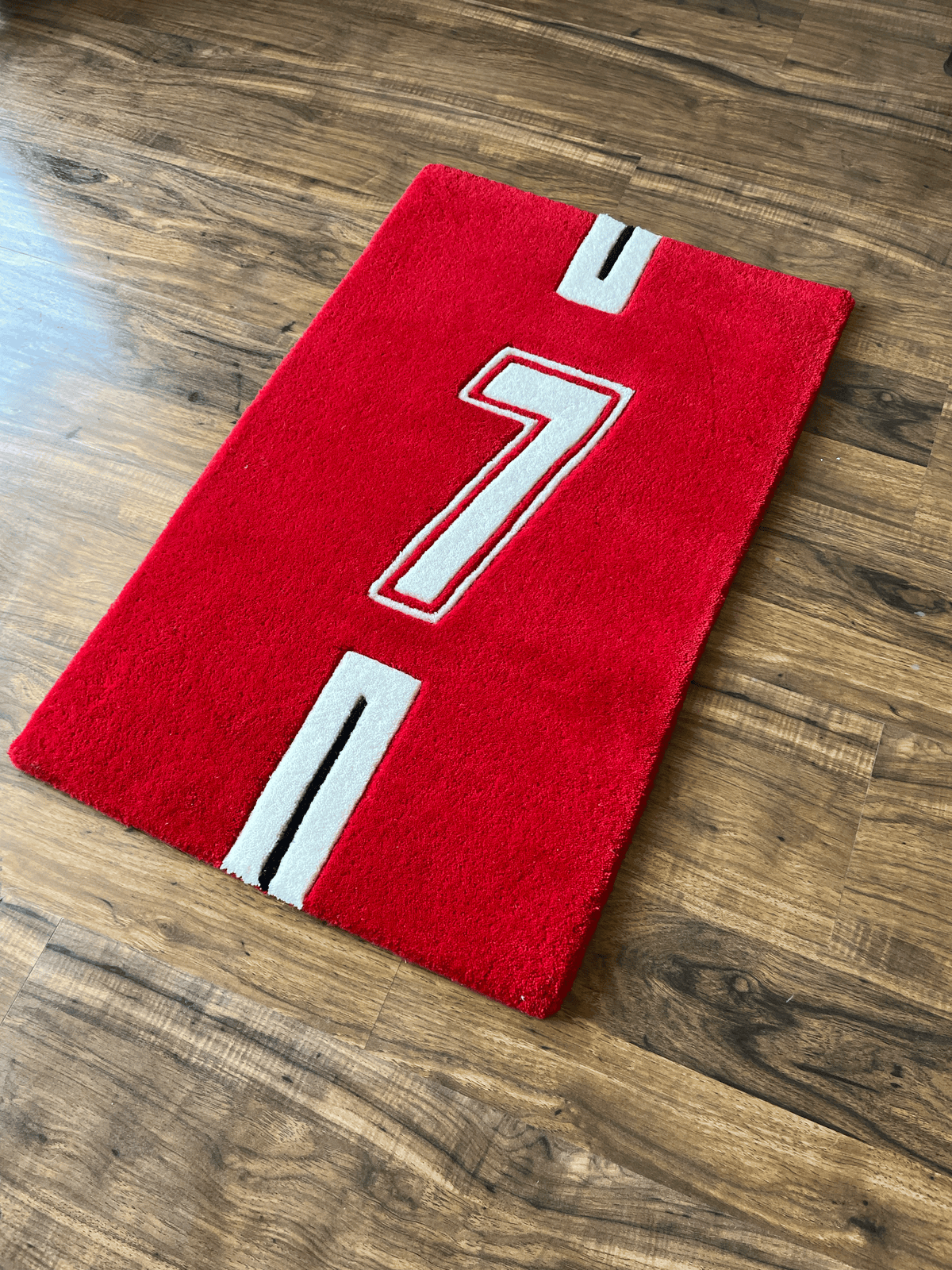 Cristiano Ronaldo Man U Jersey Custom Rug by THE DRIP CO. RUGS