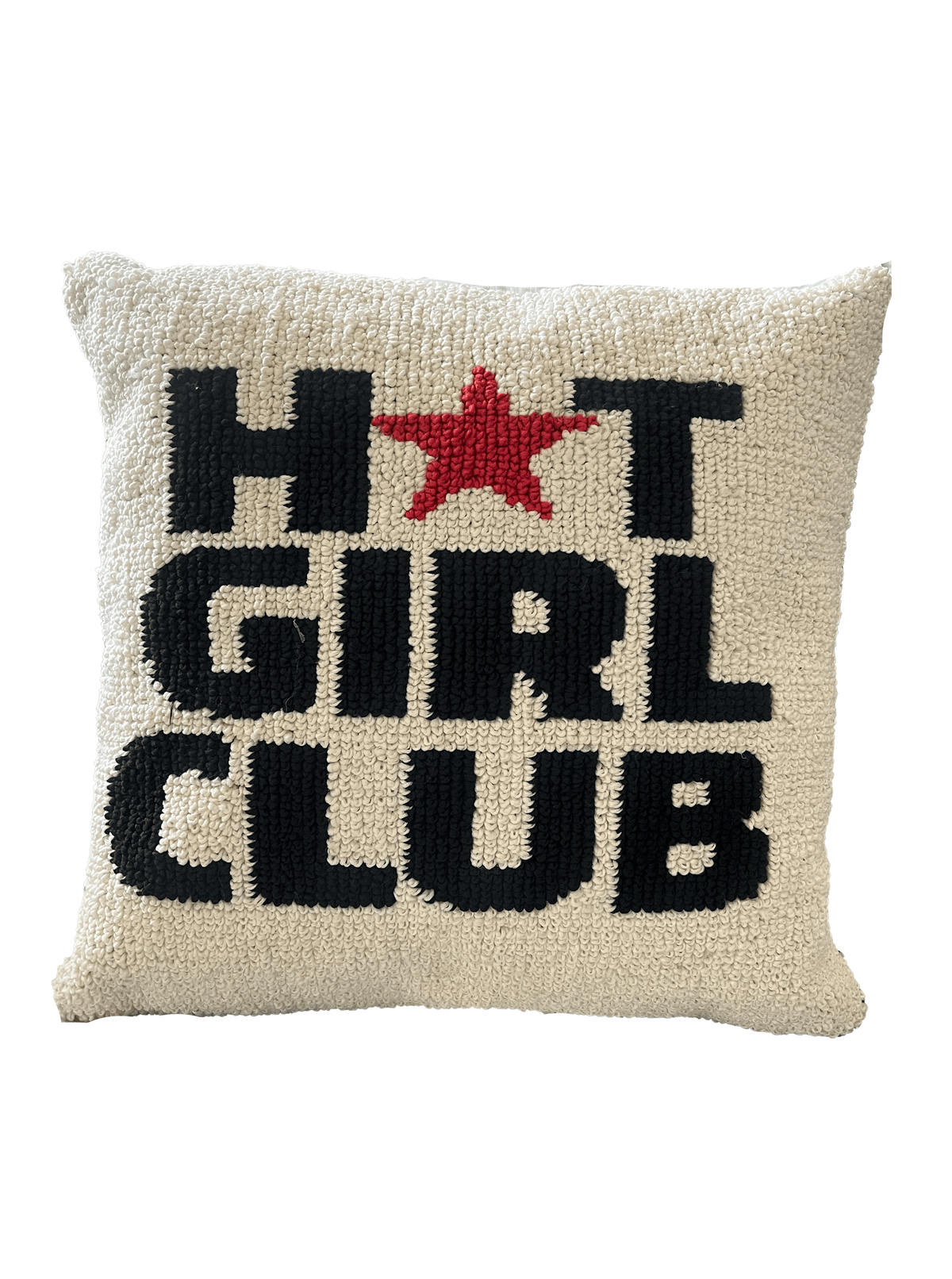 Hot Girl Club cushion cover by THE DRIP CO. RUGS