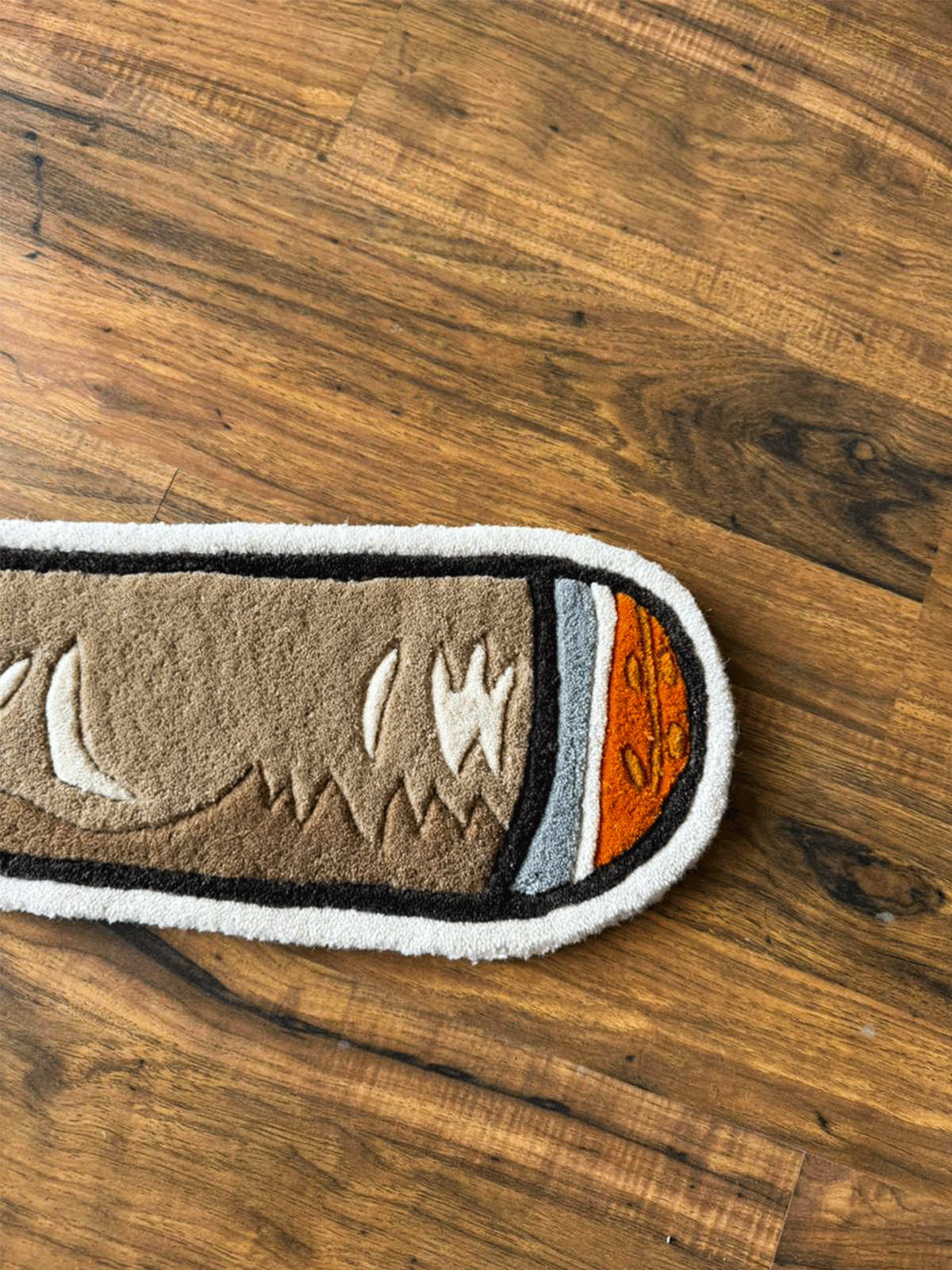 Rolled J Custom Rug by THE DRIP CO. RUGS
