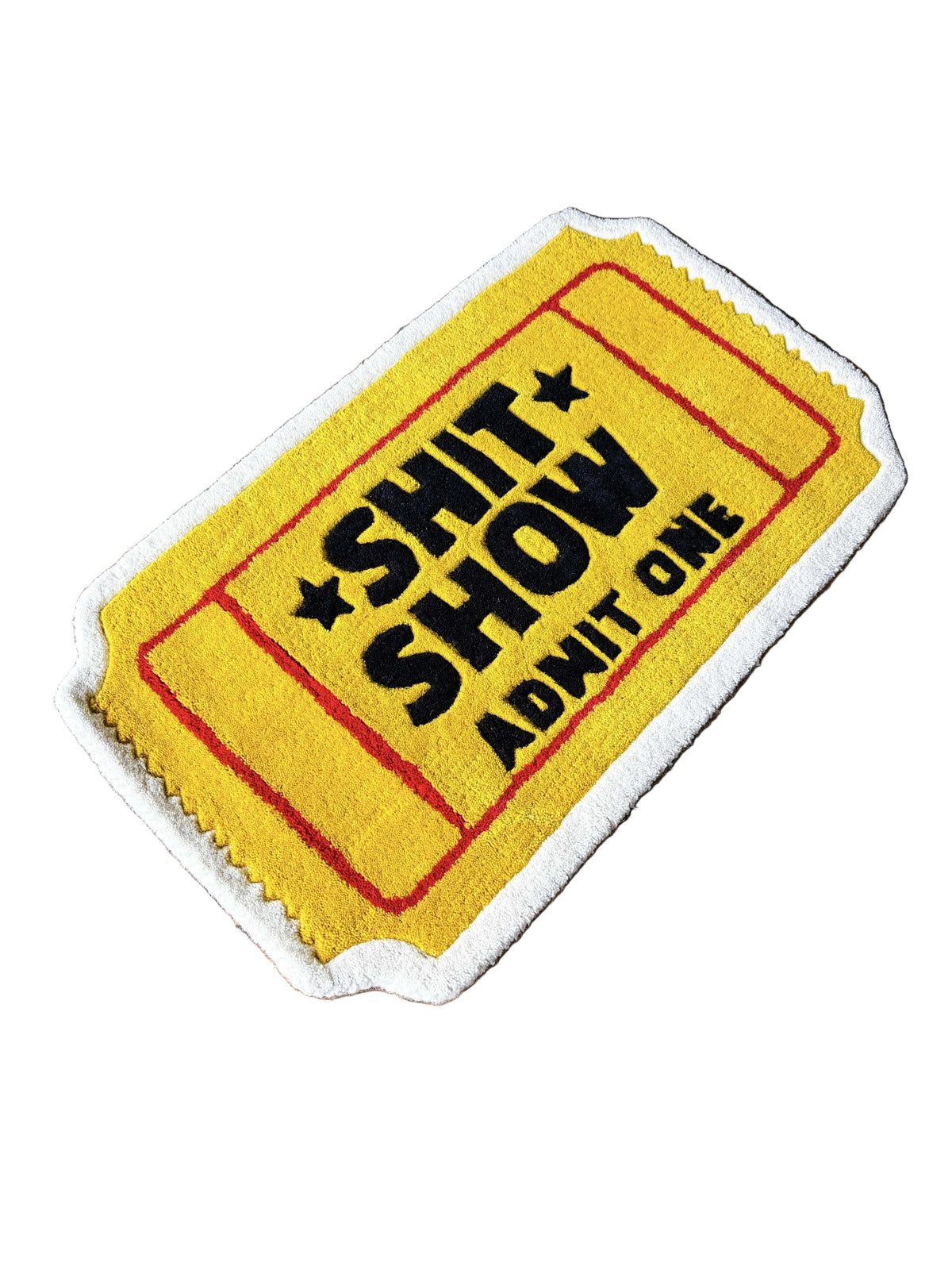 Shit Show hand tufted Custom Rug by THE DRIP CO. RUGS