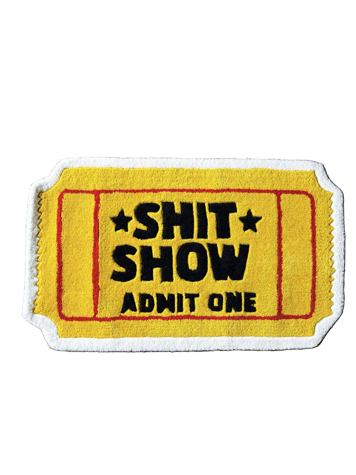 Shit Show hand tufted Custom Rug by THE DRIP CO. RUGS