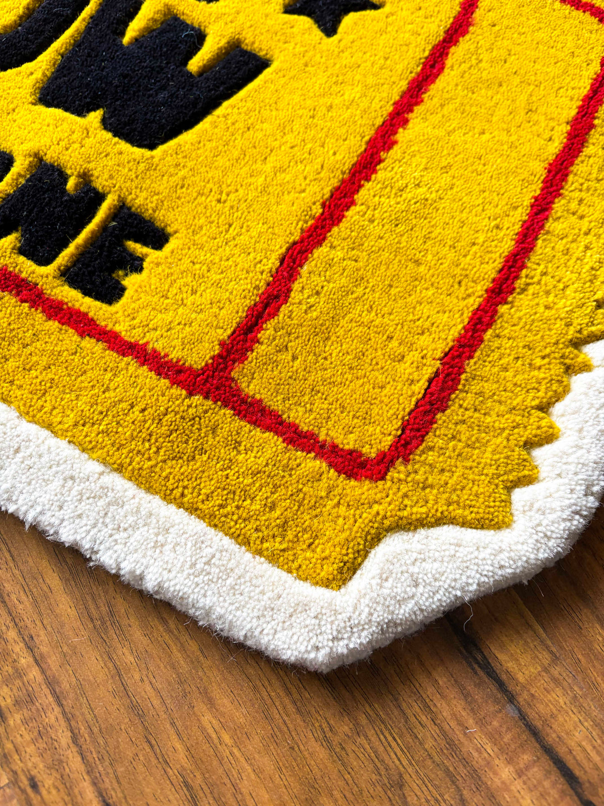 Shit Show hand tufted Custom Rug by THE DRIP CO. RUGS