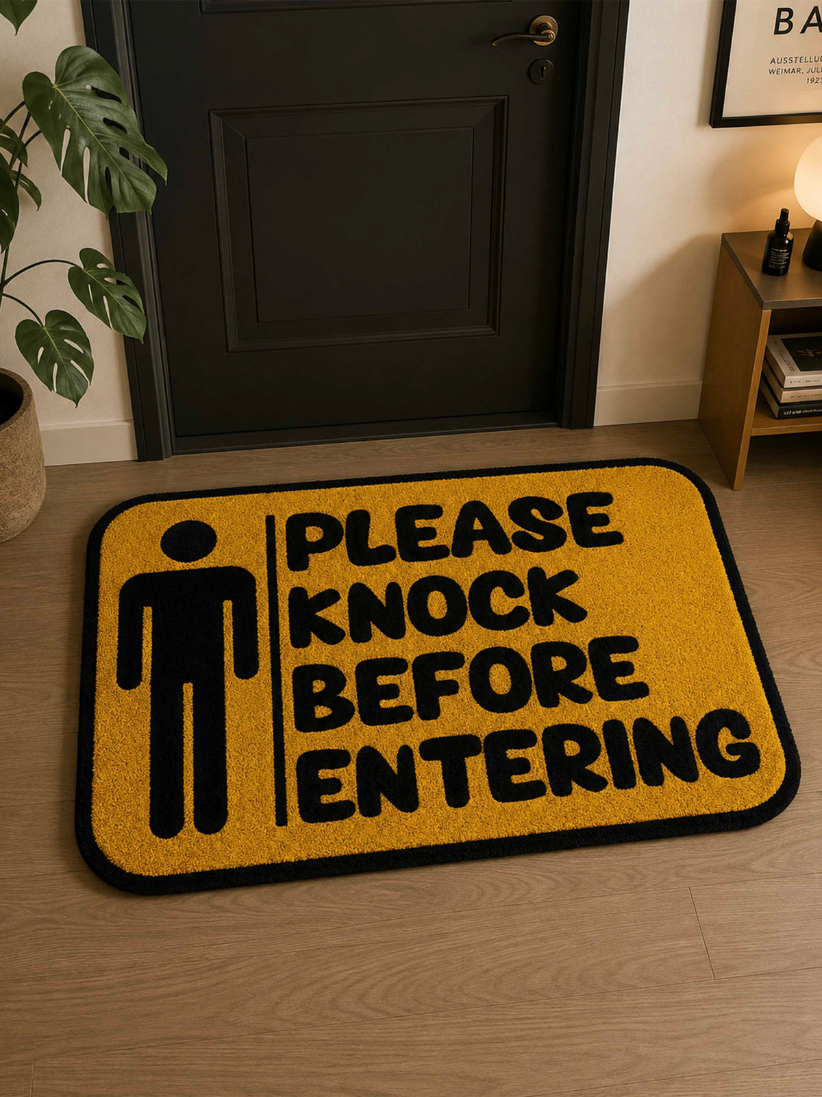 Please Knock Hand Tufted Rug by THE DRIP CO. RUGS