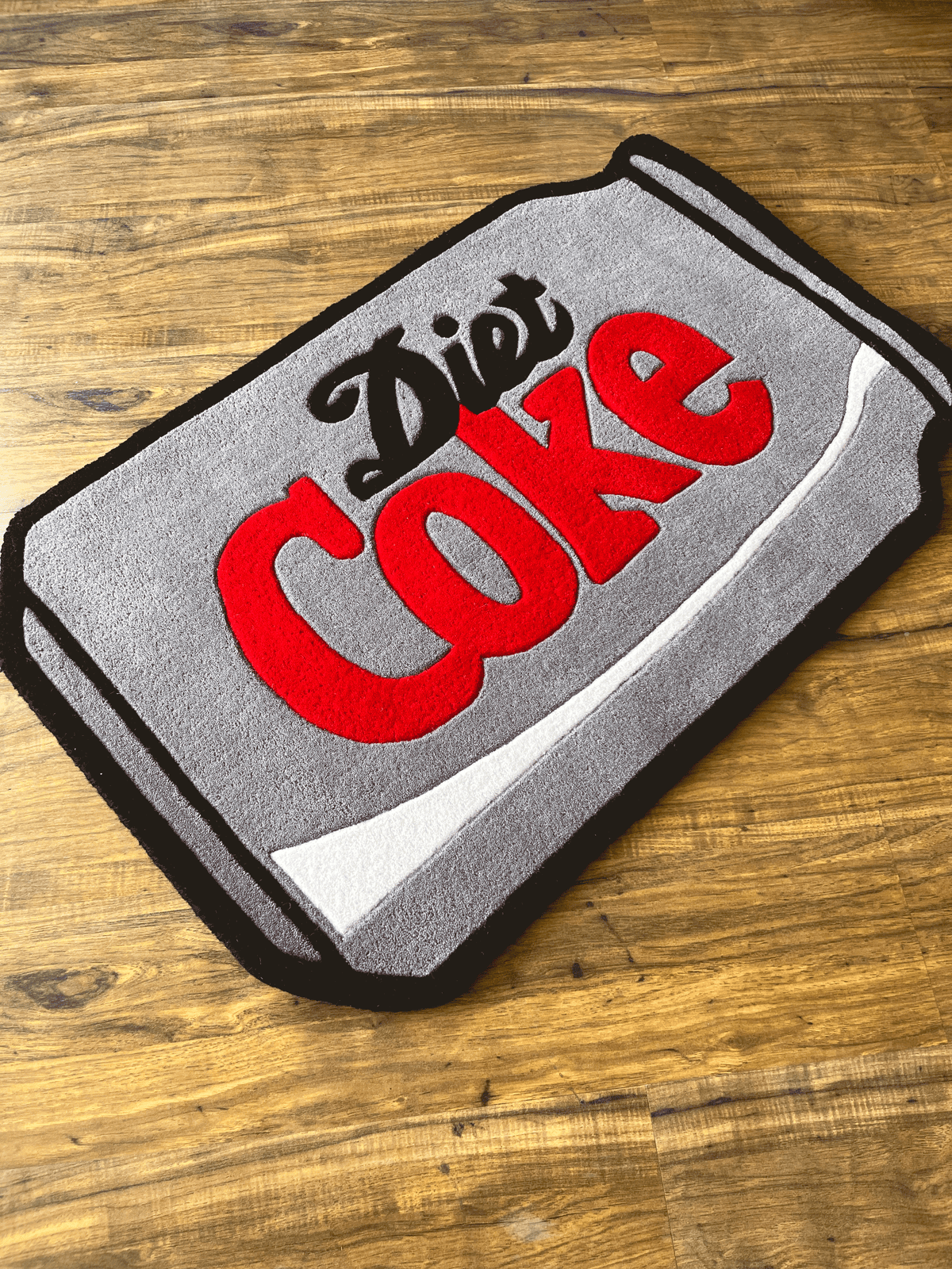 Diet Cola Can Hand Tufted Custom Rug by THE DRIP CO. RUGS