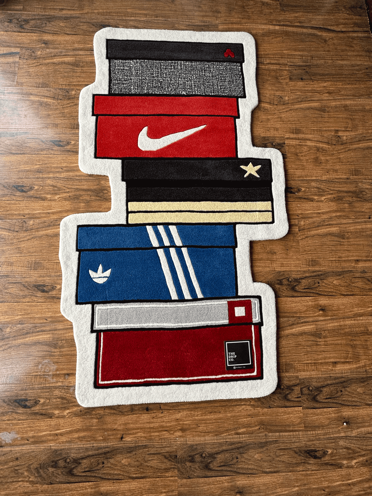 Sneakers Box Custom Rug by THE DRIP CO. RUGS