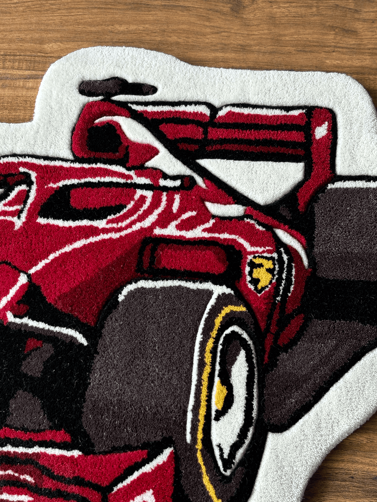 F1 Ferrari Custom Rug by THE DRIP CO. RUGS