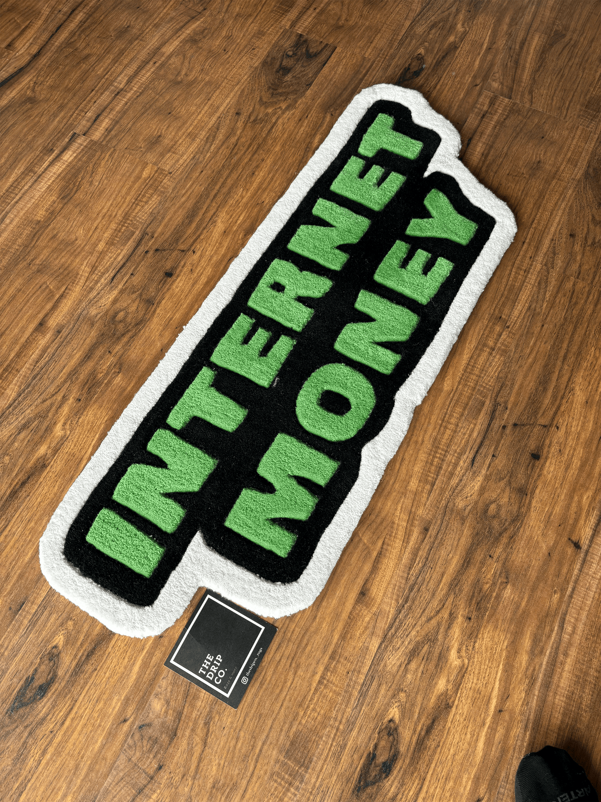 Internet Money Hand-Tufted Custom Rug by THE DRIP CO. RUGS