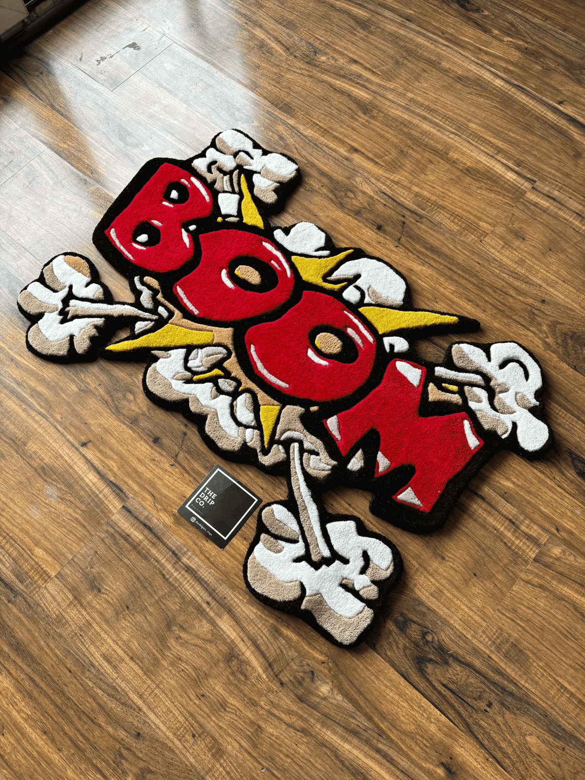 Boom Explosion Hand Tufted Custom Rug by THE DRIP CO. RUGS