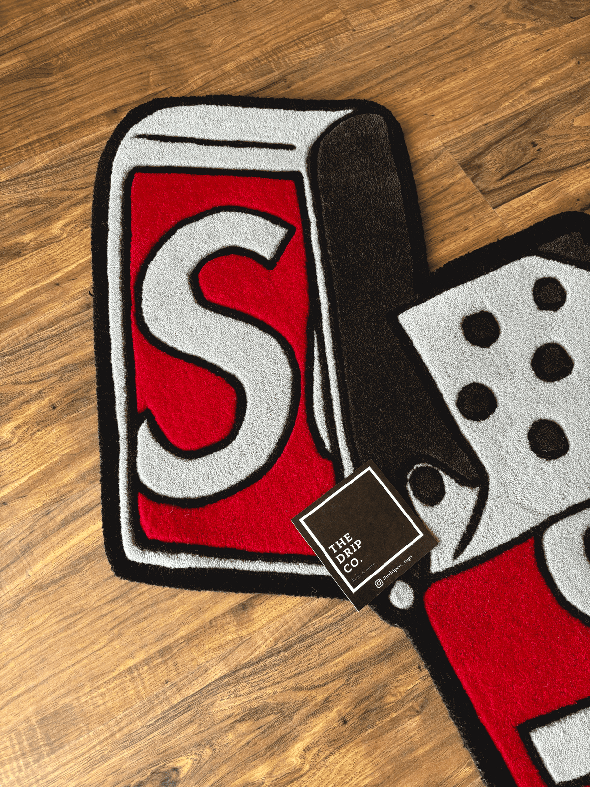 Sup Lighter Hand Tufted Custom Rug by THE DRIP CO. RUGS
