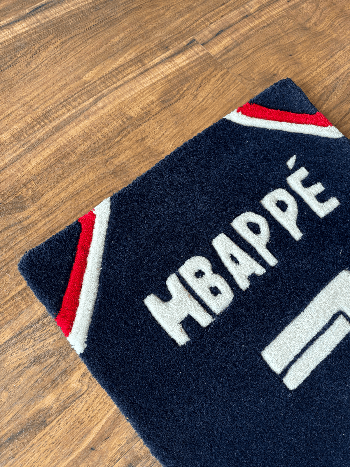 Mbappé PSG jersey Custom Rug by THE DRIP CO. RUGS