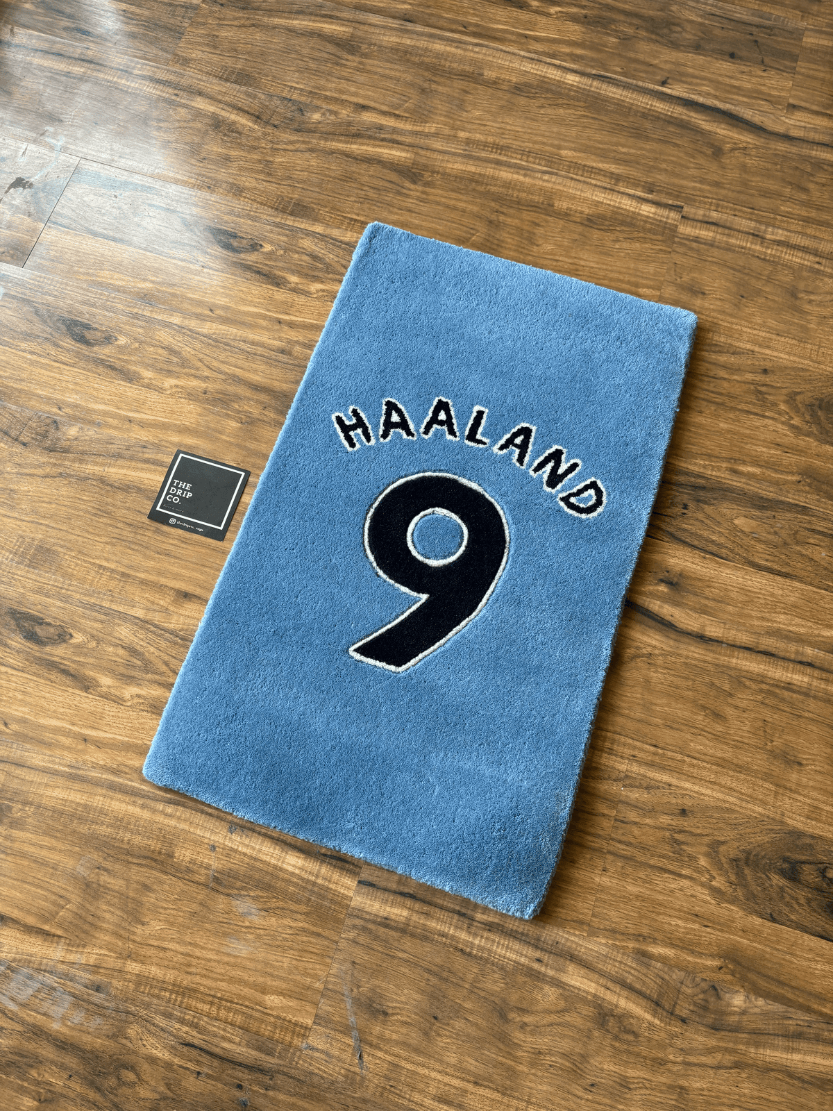 Haaland jersey Custom Rug by THE DRIP CO. RUGS