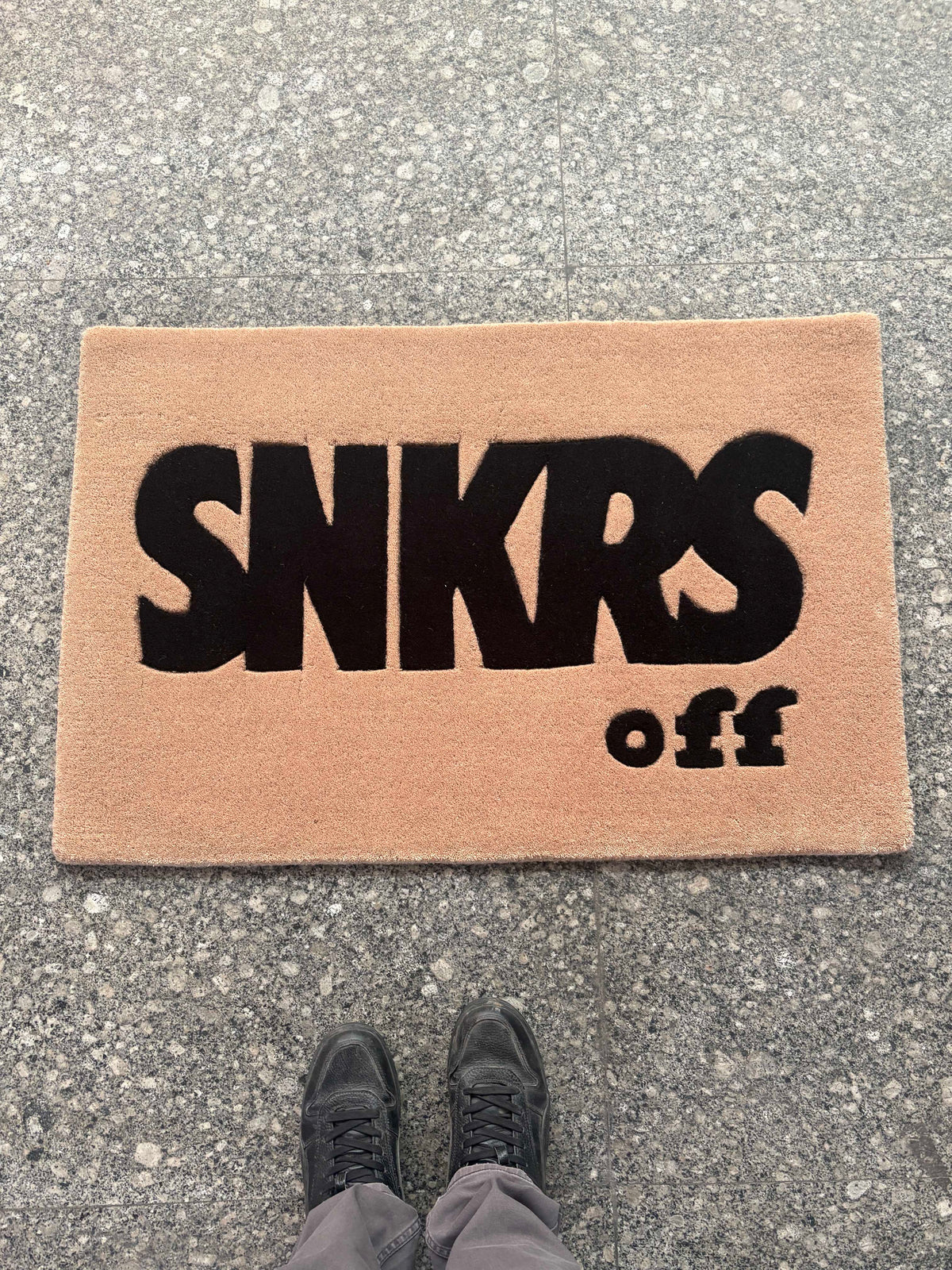 Sneakers Off Hand Tufted Rug by THE DRIP CO. RUGS