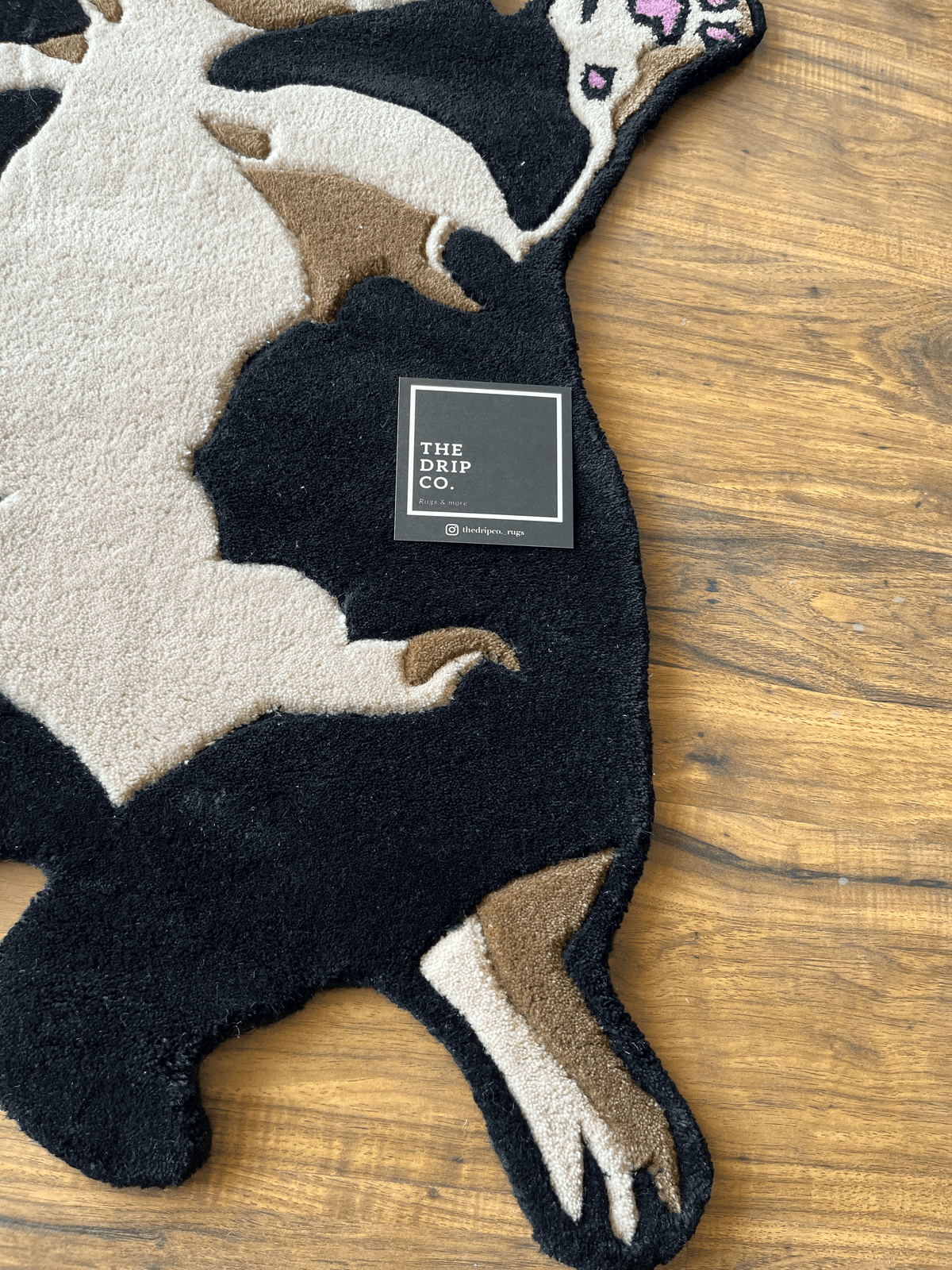 Flat Cat Custom Rug by THE DRIP CO. RUGS