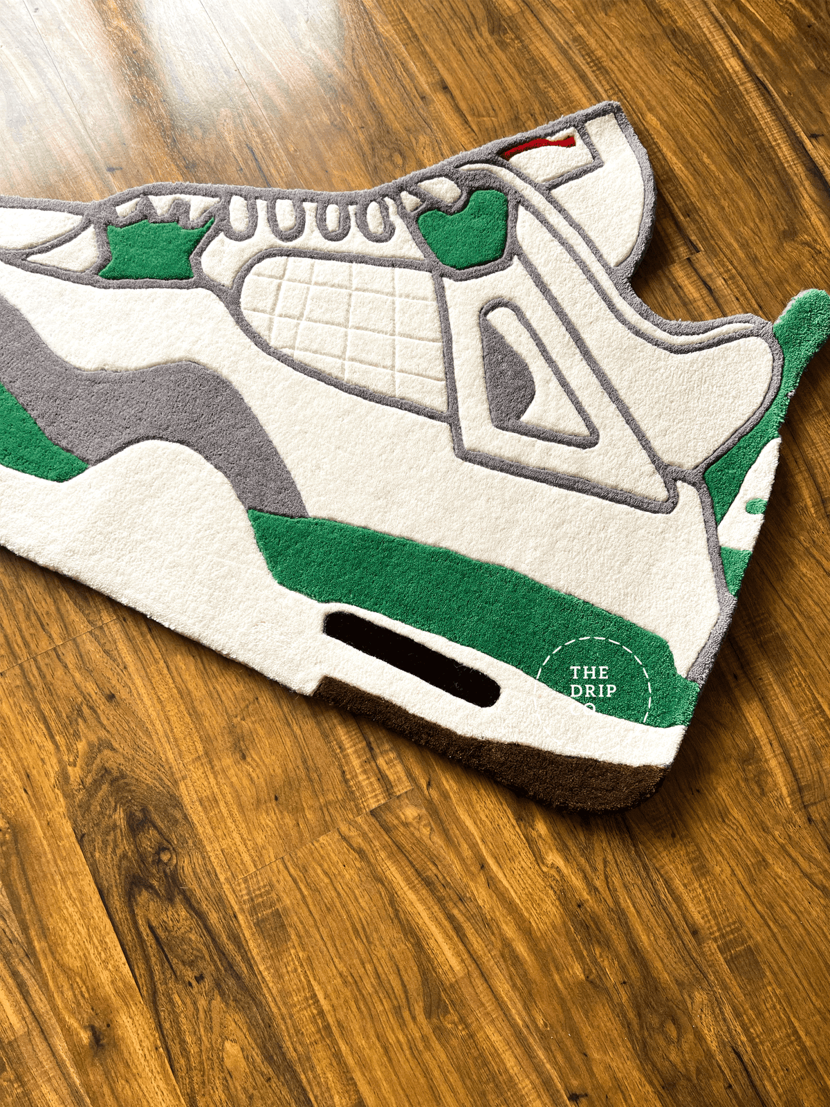 Green Custom Shoe Custom Rug by THE DRIP CO. RUGS
