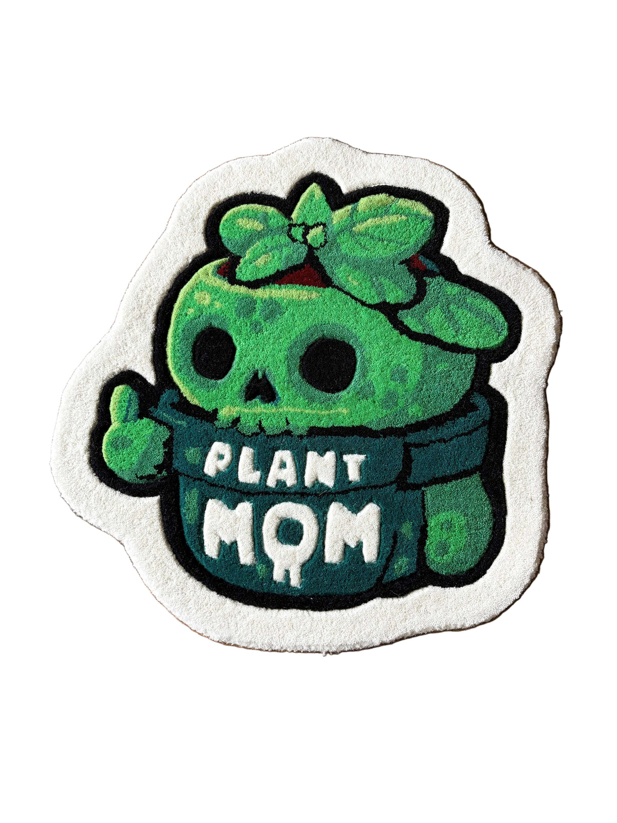 Plant Mom Hand tufted Custom Rug by THE DRIP CO. RUGS