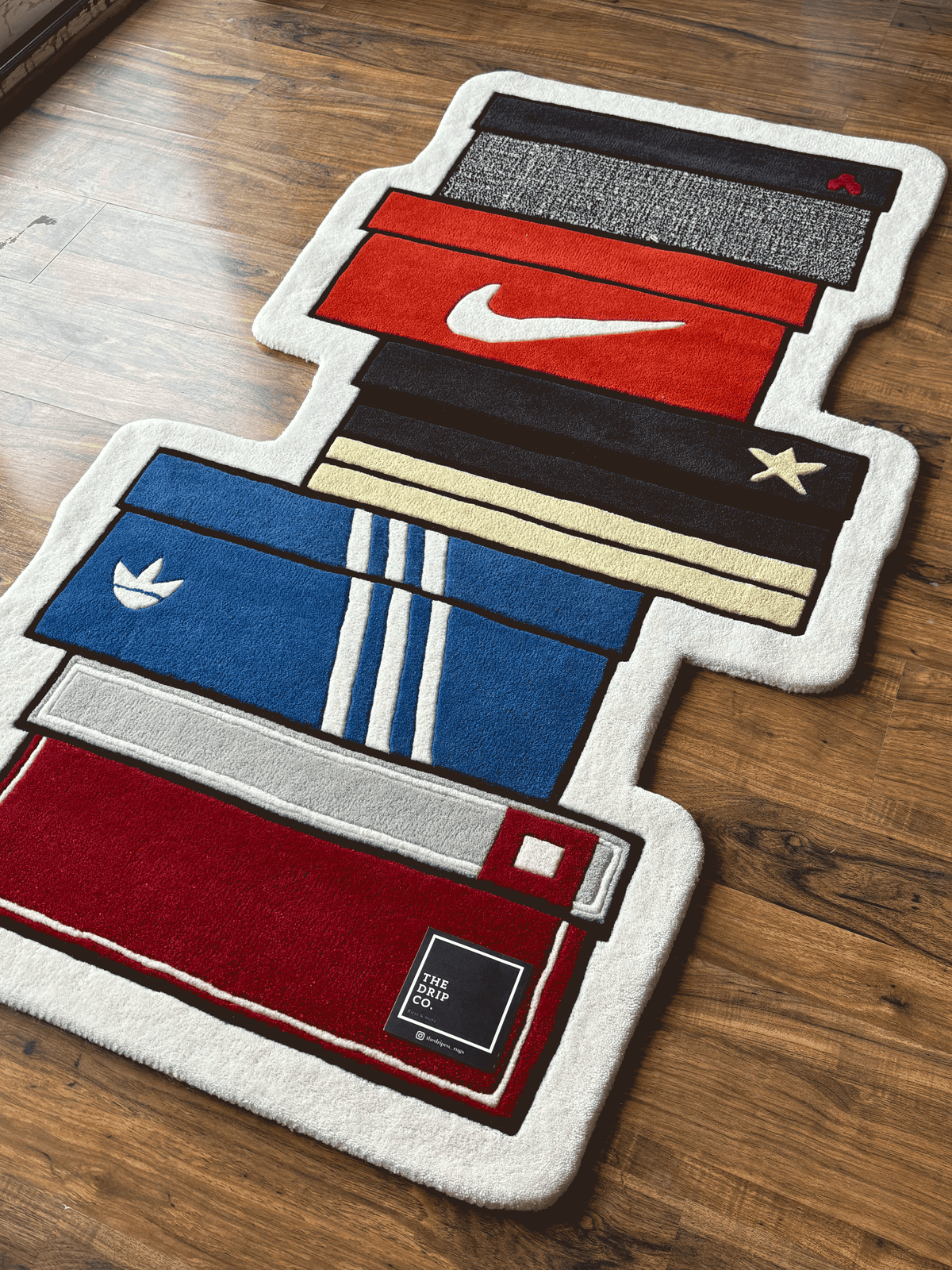 Sneakers Box Custom Rug by THE DRIP CO. RUGS