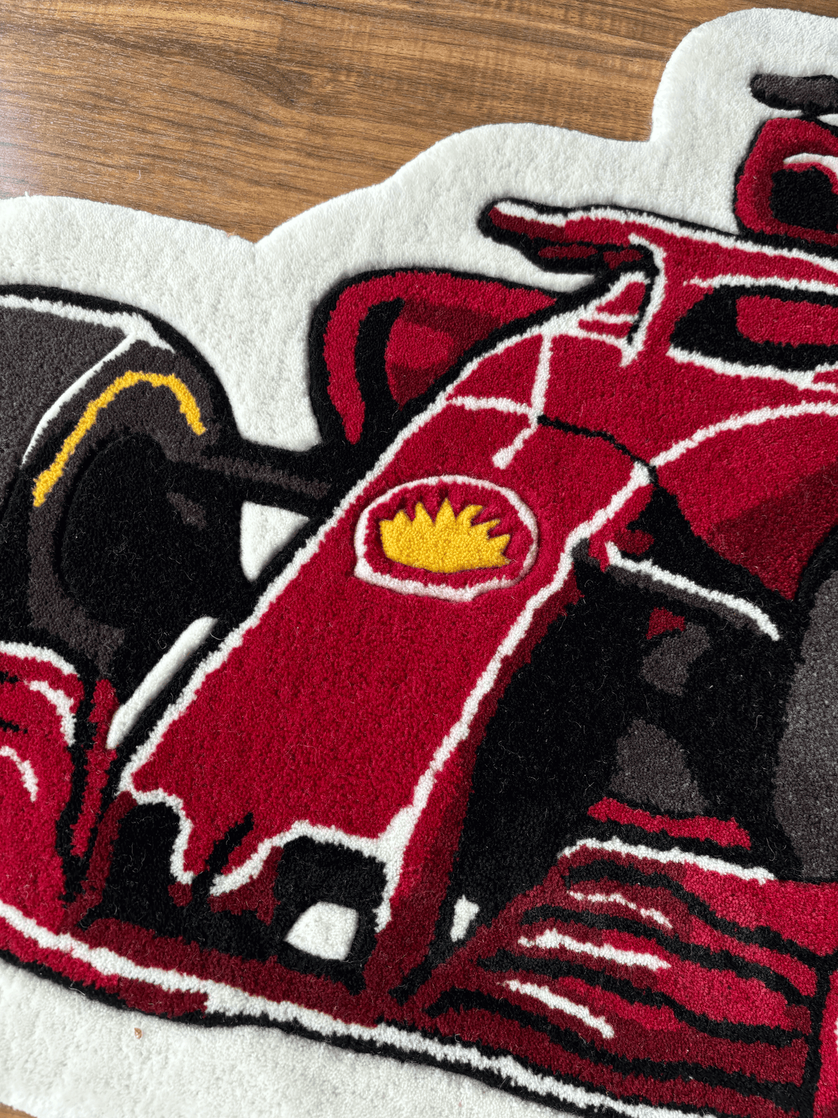 F1 Ferrari Custom Rug by THE DRIP CO. RUGS
