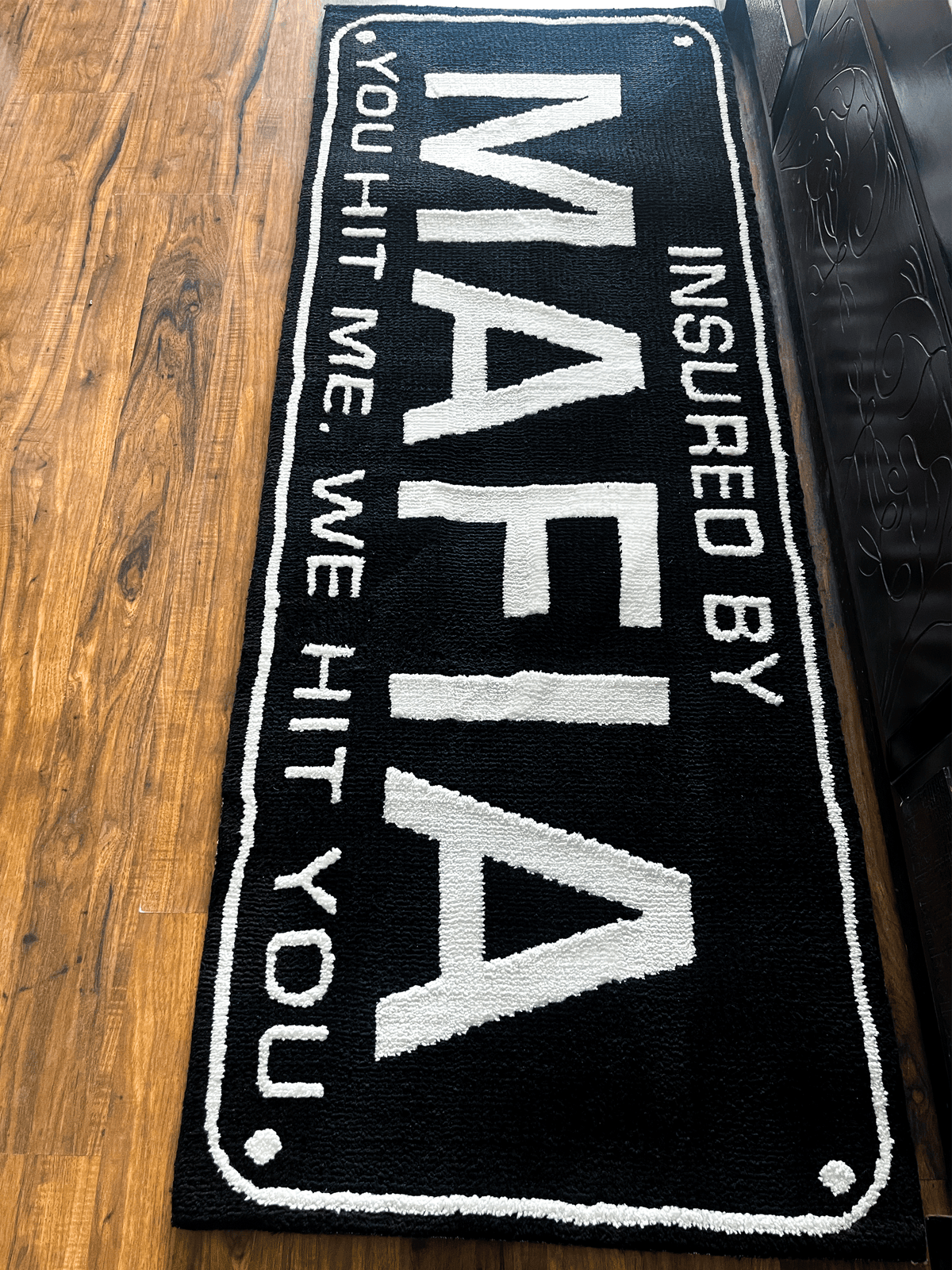 Mafia Machine Made Custom Rug by THE DRIP CO. RUGS
