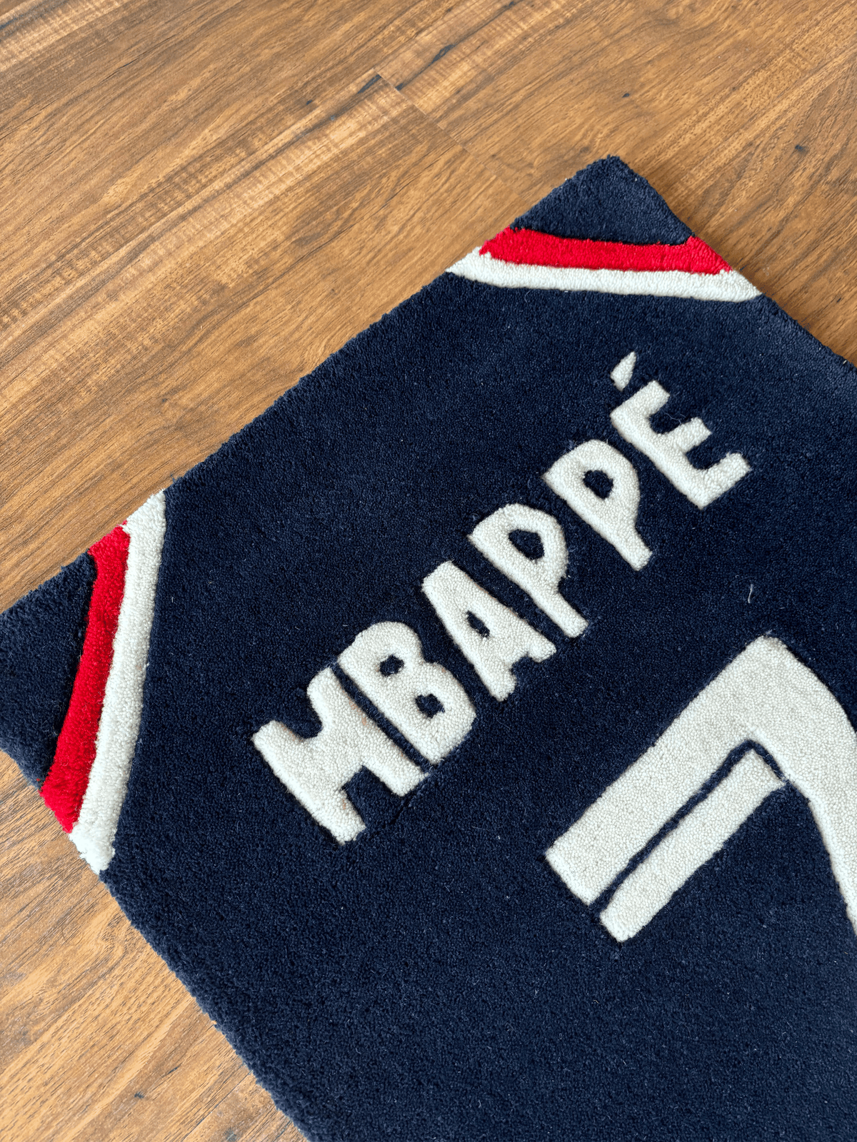 Mbappé PSG jersey Custom Rug by THE DRIP CO. RUGS