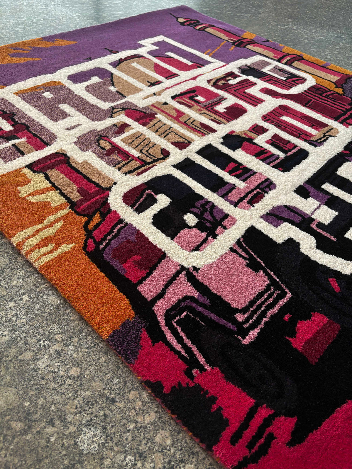 GTA Bharat Hand Tufted Custom Rug by THE DRIP CO. RUGS