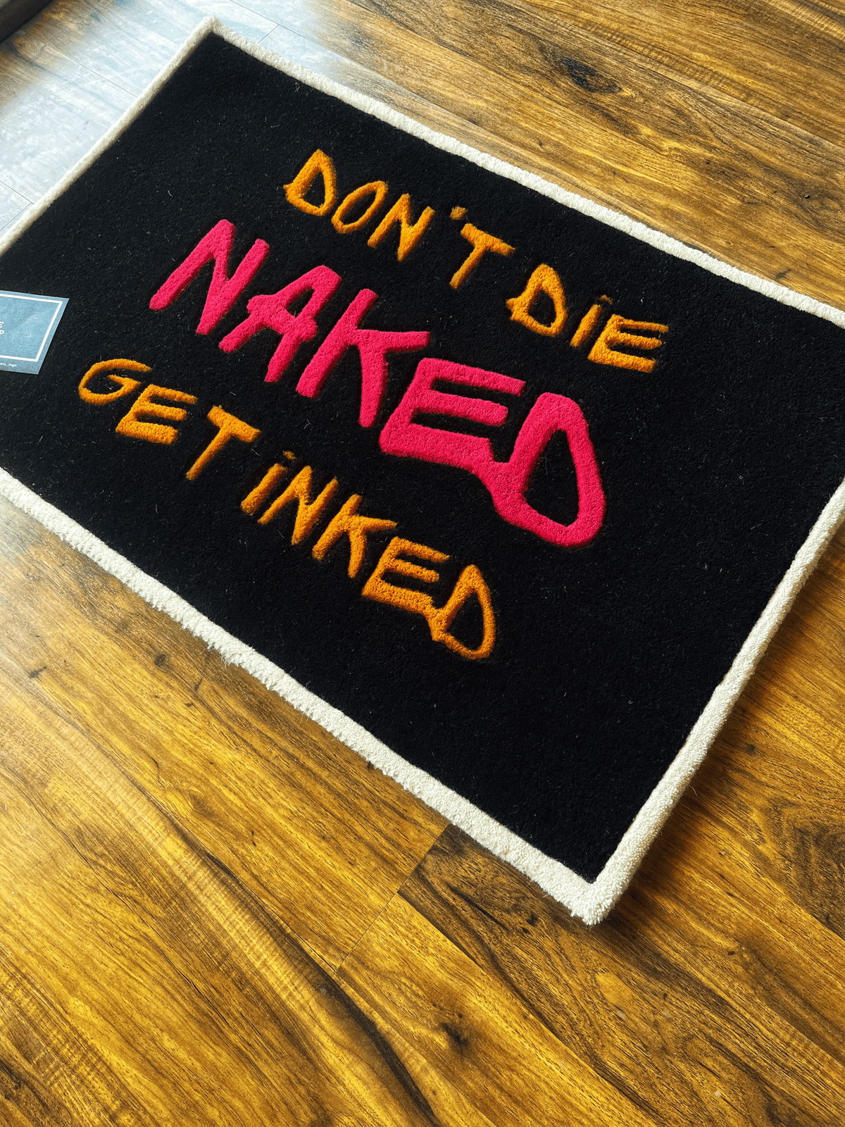 Get Inked Custom Rug by THE DRIP CO. RUGS