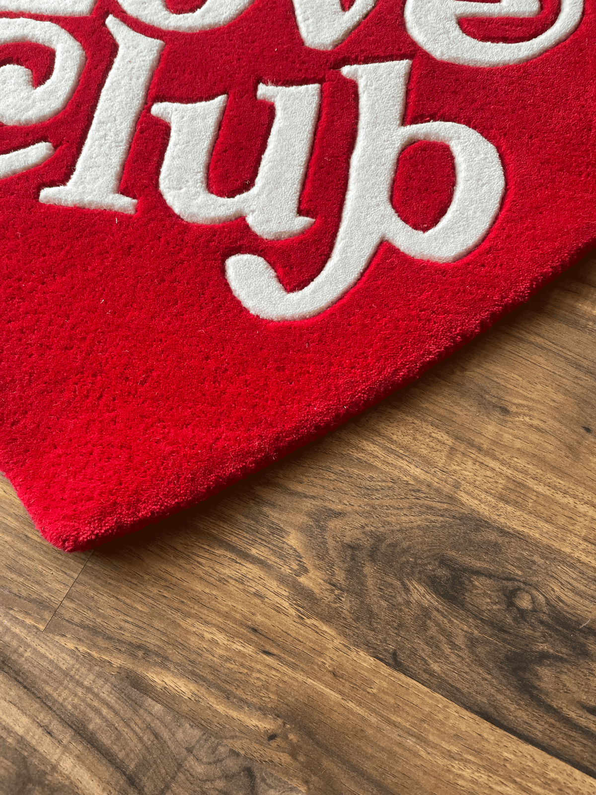 Self Love Club Hand Tufted Custom Rug by THE DRIP CO. RUGS