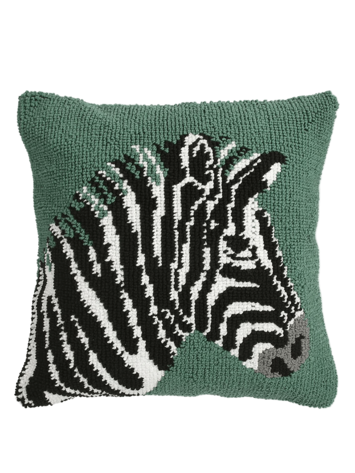 Zebra cushion cover by THE DRIP CO. RUGS