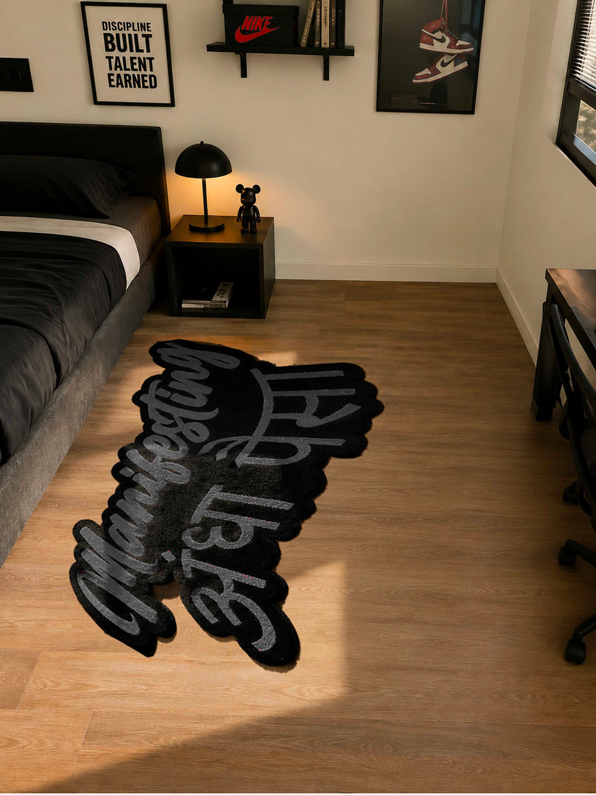 Manifesting paisa Hand tufted Rug by THE DRIP CO. RUGS