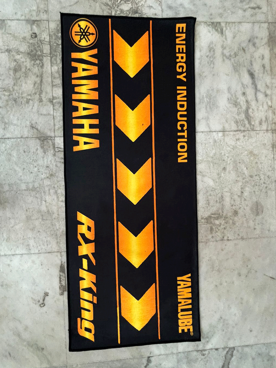 Yamaha RX King printed Rug by THE DRIP CO. RUGS