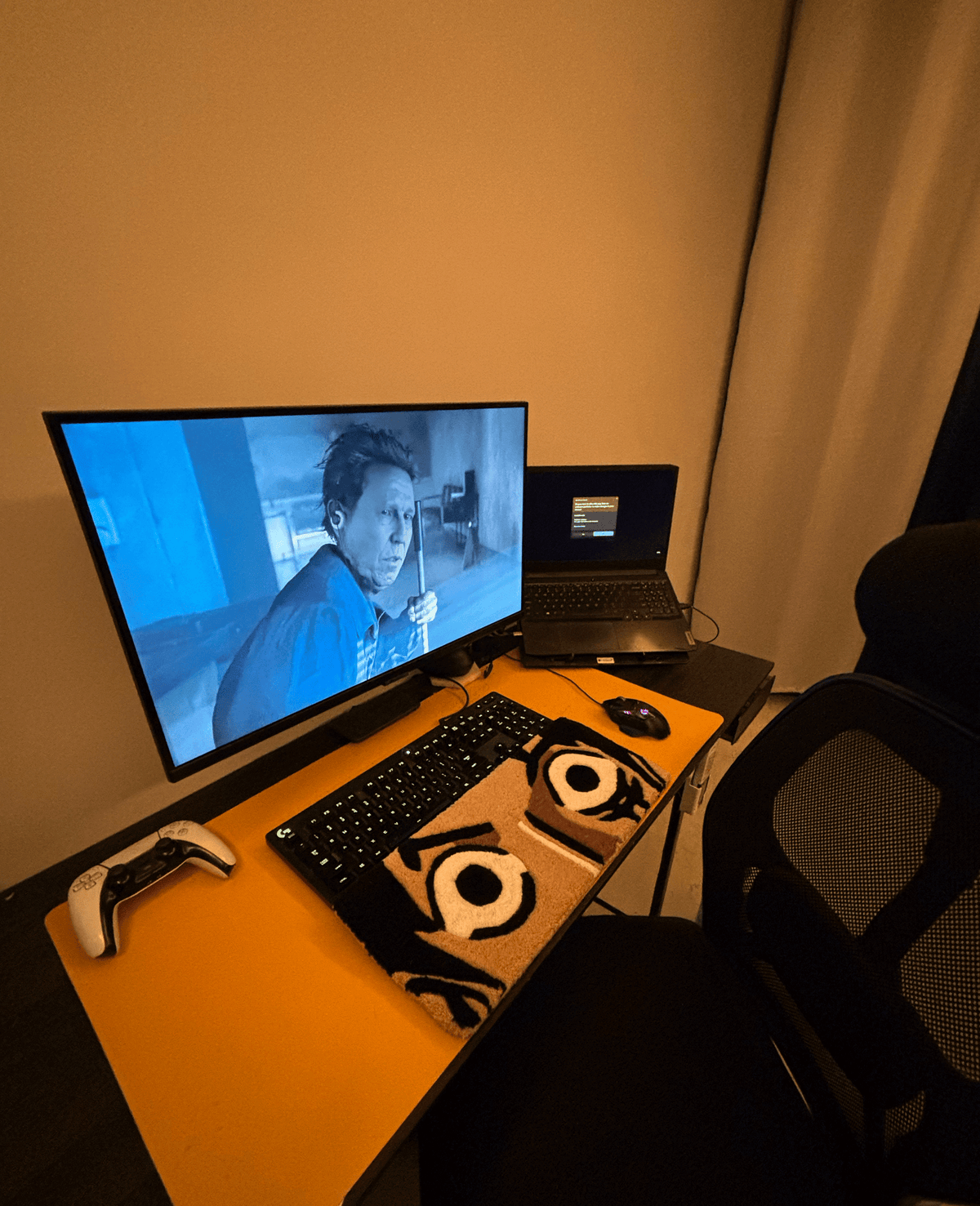Anime eye Keyboard  Custom Rug by THE DRIP CO. RUGS