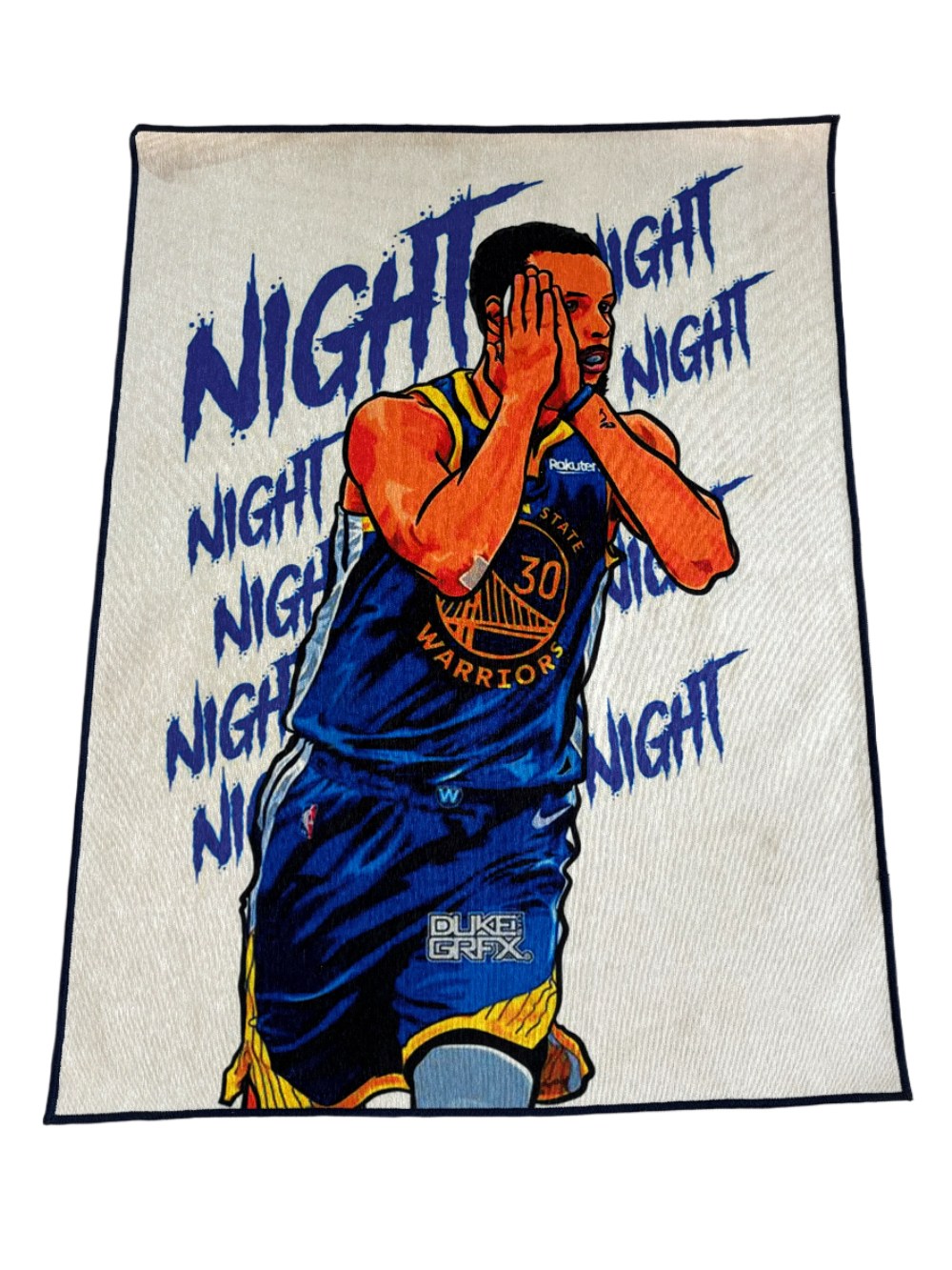 Stephen curry Washable Custom Rug by THE DRIP CO. RUGS