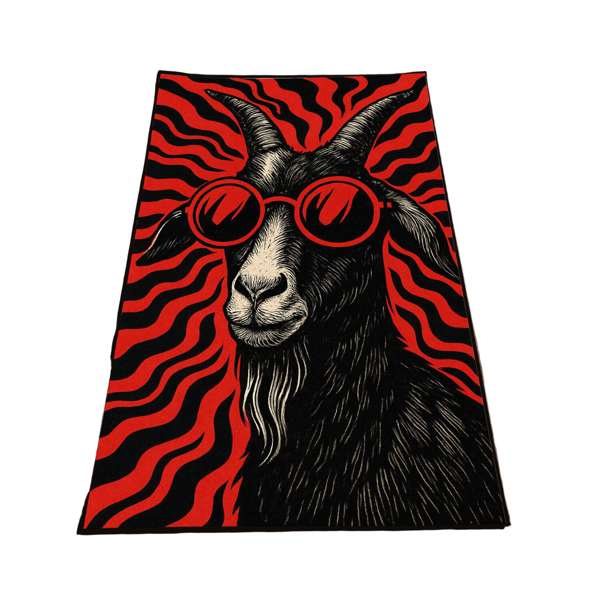 Goat Washable Custom Rug by THE DRIP CO. RUGS