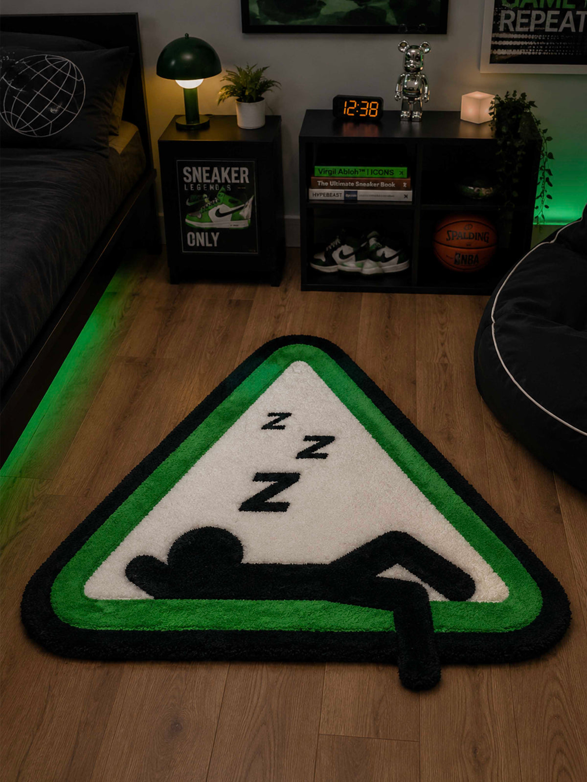 DND Sleeping Hand Tufted Rug by THE DRIP CO. RUGS