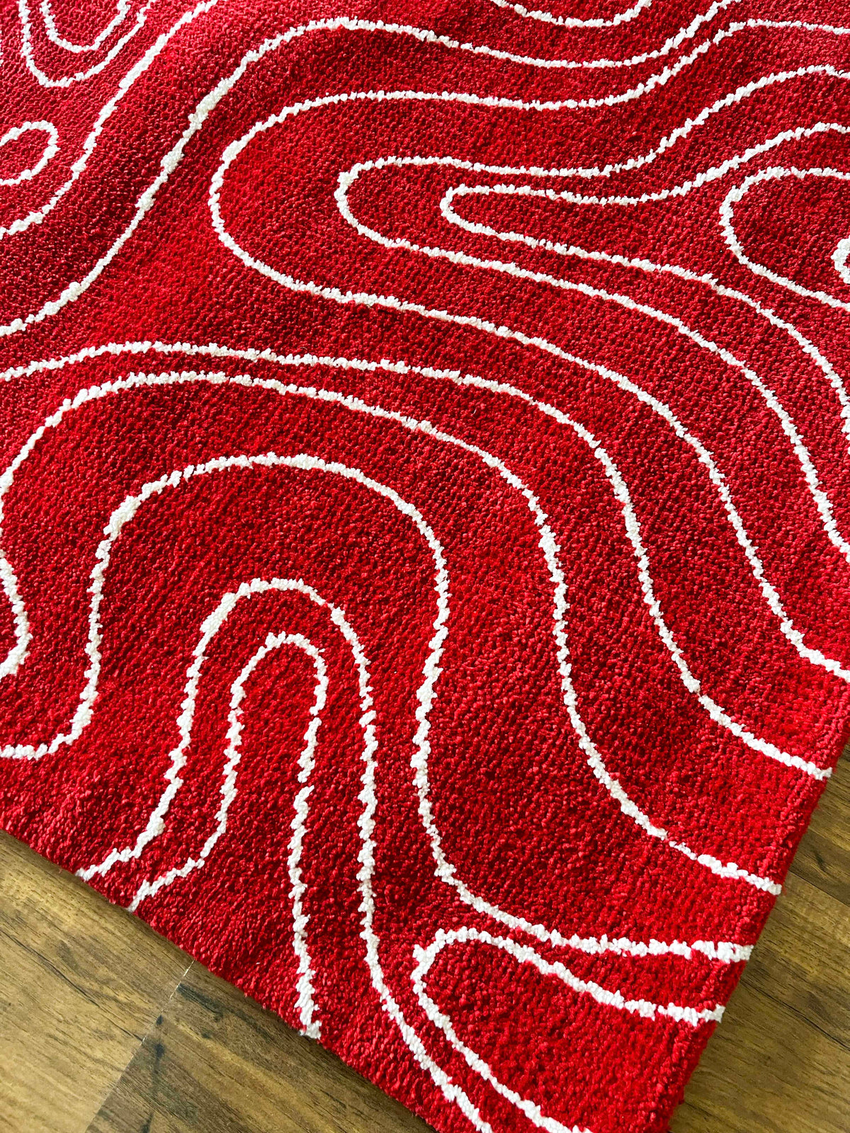 Make love, Make art, make out Machine Made Custom Rug by THE DRIP CO. RUGS