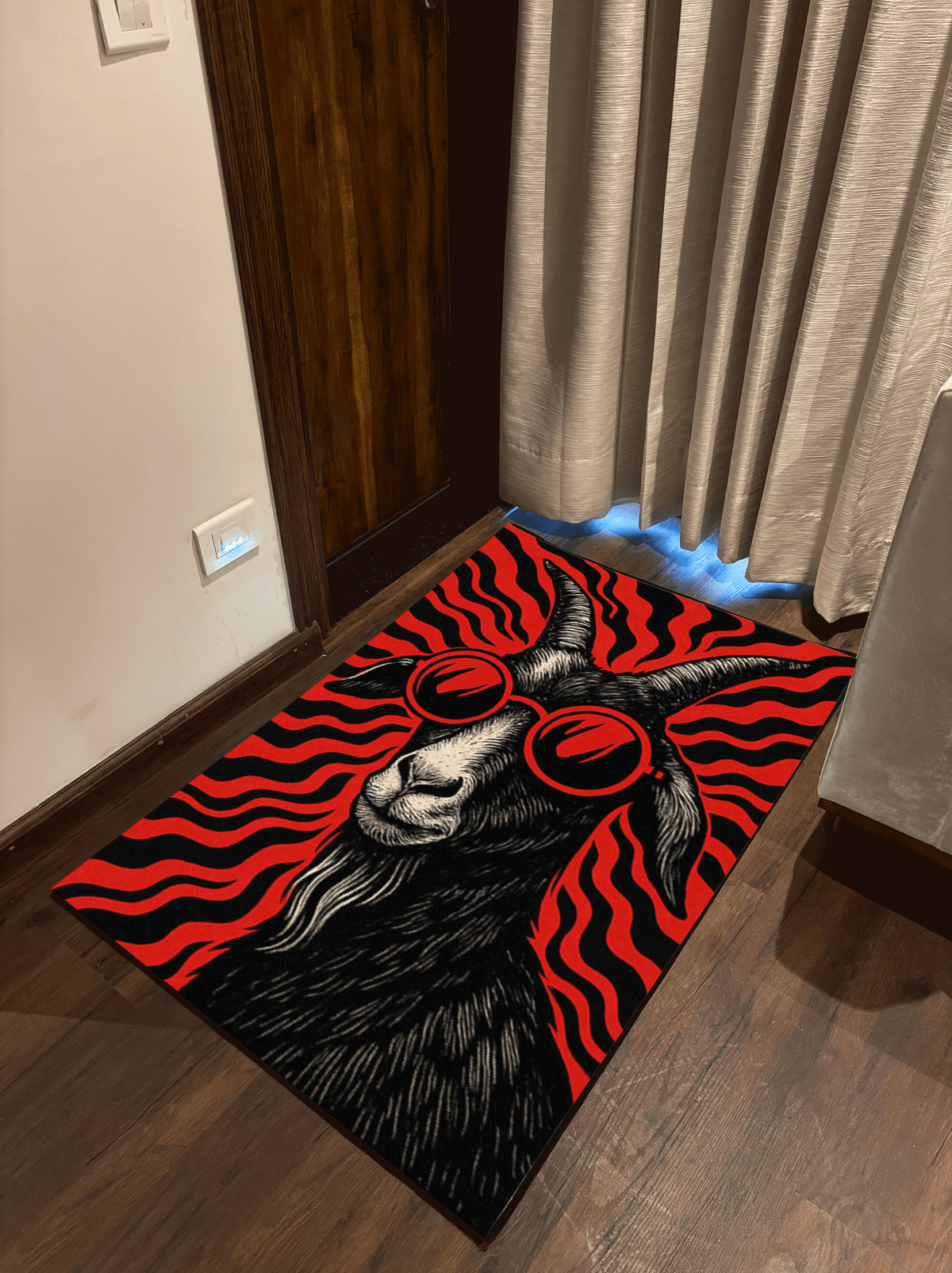 Goat Washable Custom Rug by THE DRIP CO. RUGS