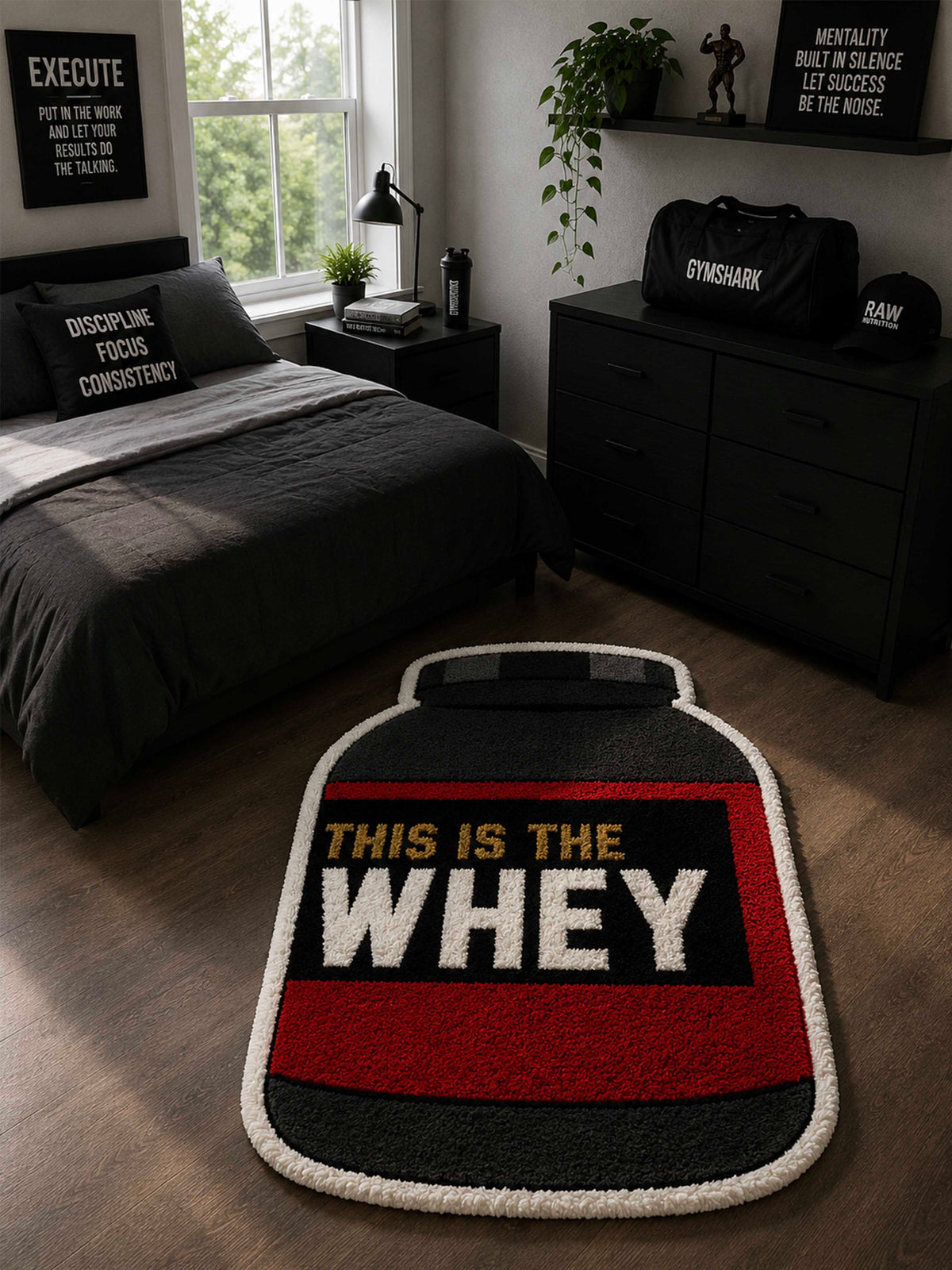 This is the Whey Hand Tufted Rug by THE DRIP CO. RUGS