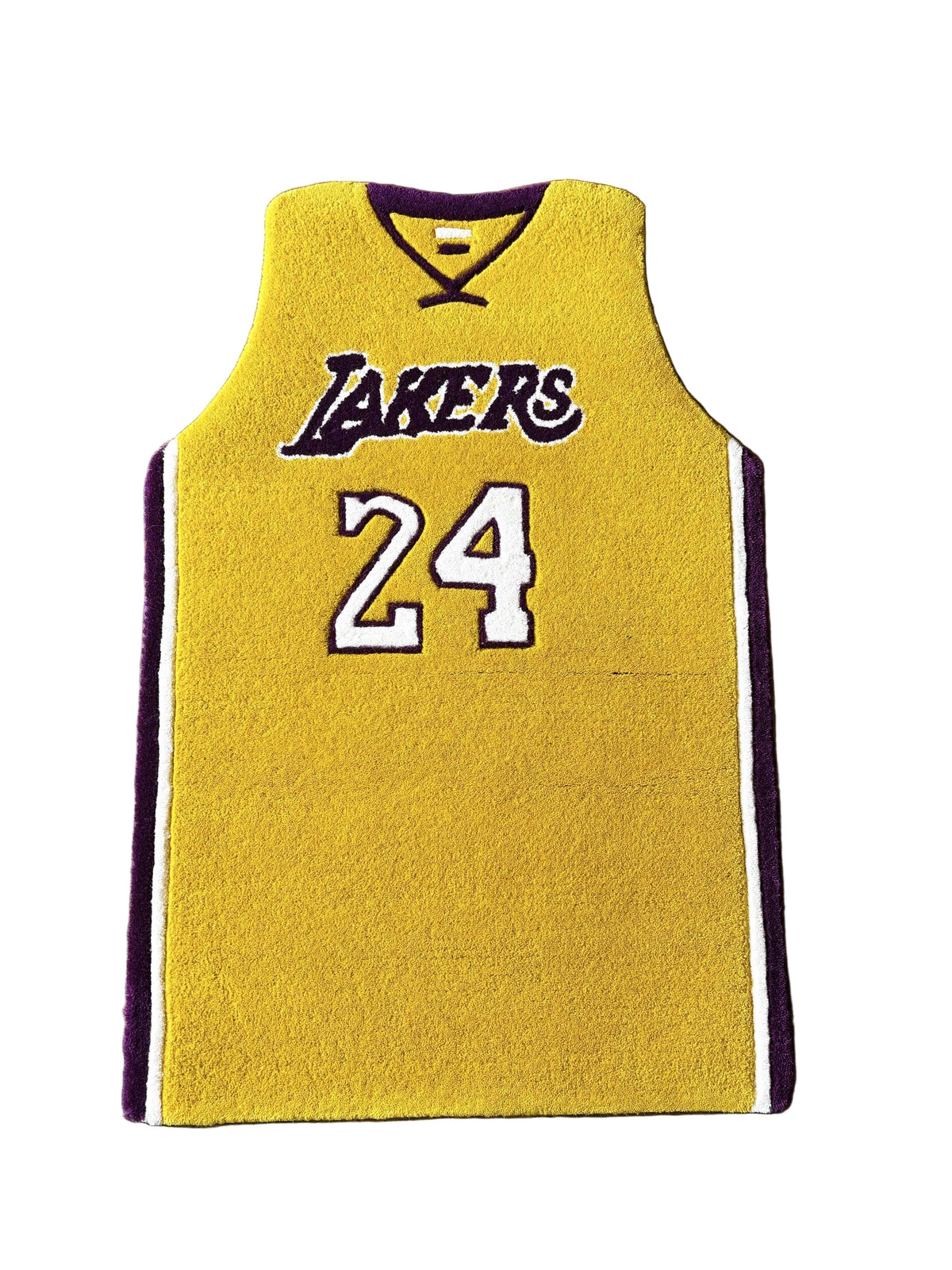 Lakkers Yellow jersey Hand tufted Custom Rug by THE DRIP CO. RUGS