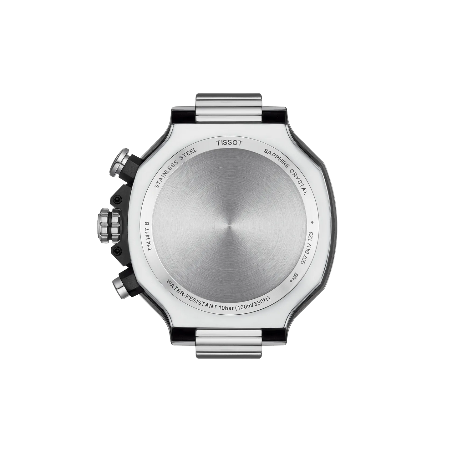 Men’s Tissot T-Race T141.417.17.011.00 Quartz Chronograph Watch – White Dial & Stainless Steel Case