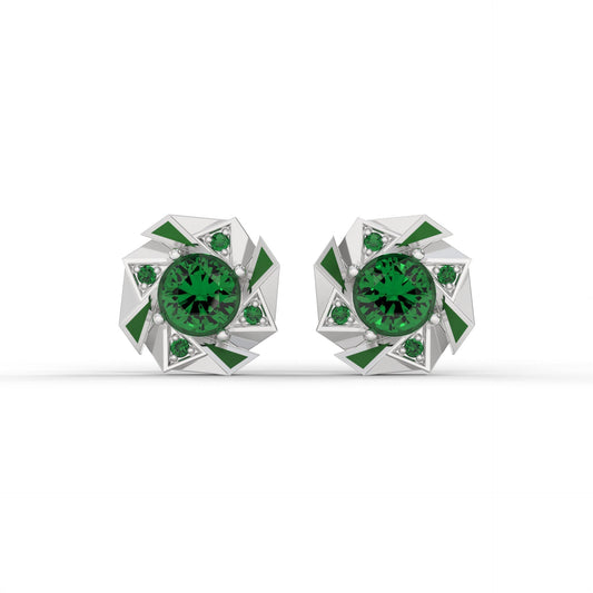 ASTREX STUDS (Green) by The Noble Sculptor