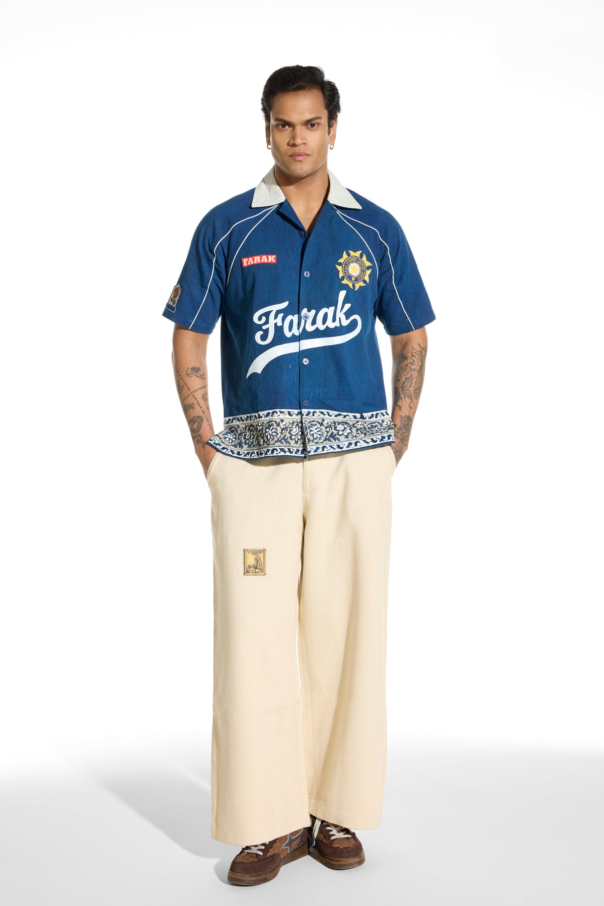 Indigo Shirt by FARAK