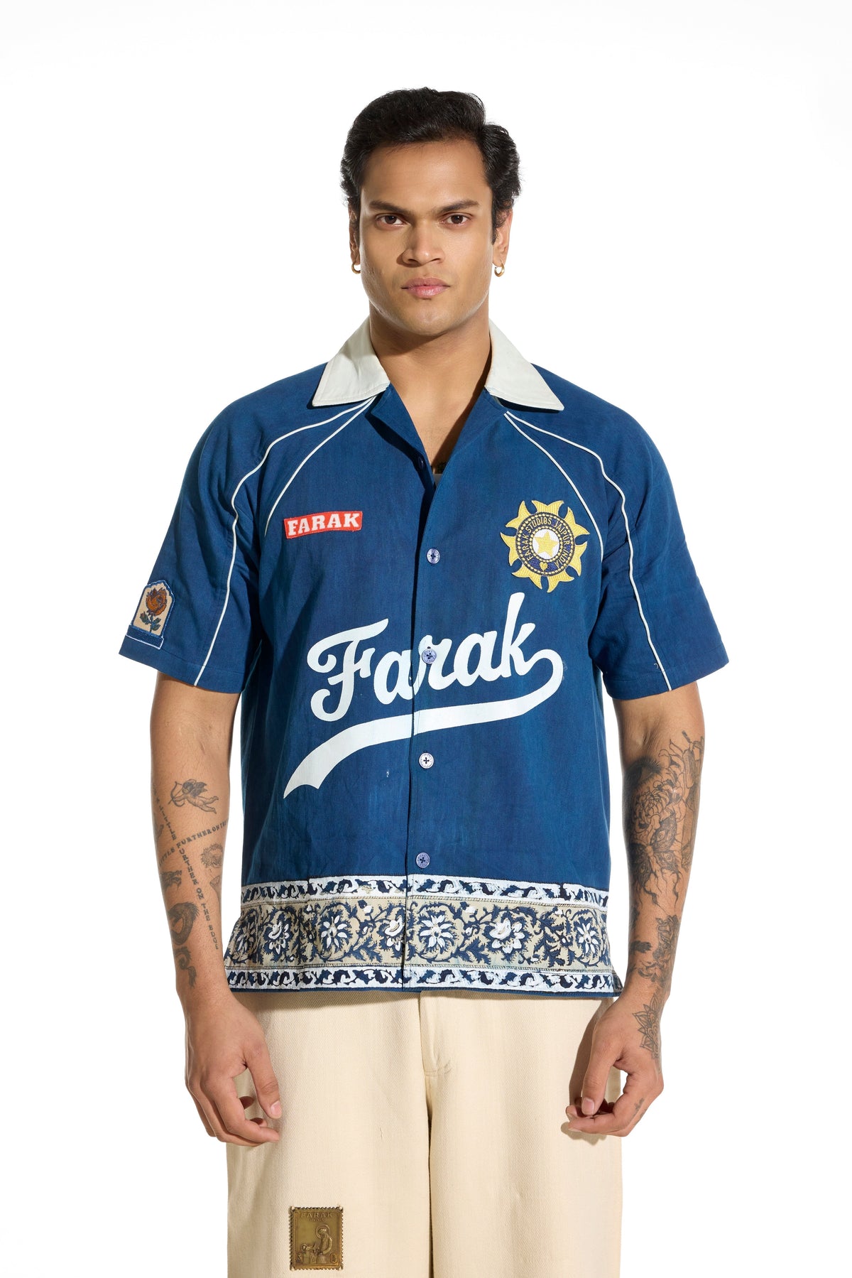 Indigo Shirt by FARAK