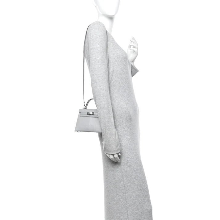 Hermès Mini Kelly Sellier 20 – Metallic Chevre Chamkilight