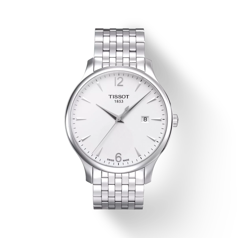 Men’s Tissot Tradition T063.610.11.037.00 Quartz Watch with Date - Zeuskicks