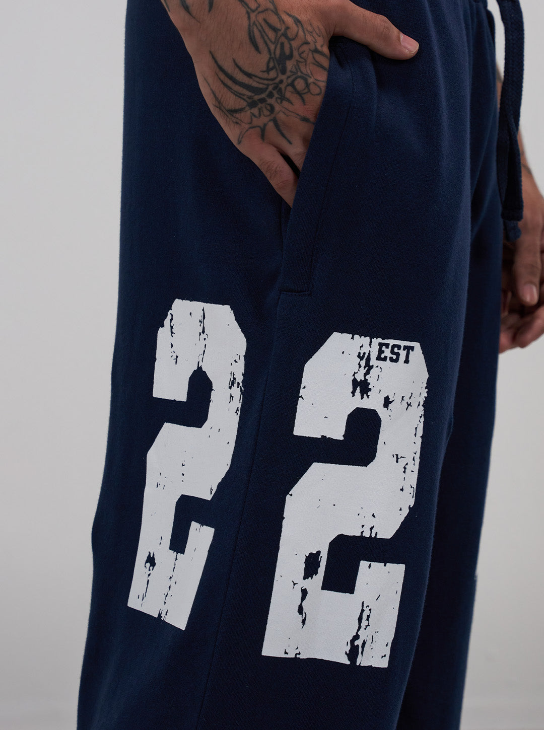 Baggy Pants Navy by DEADBEAR