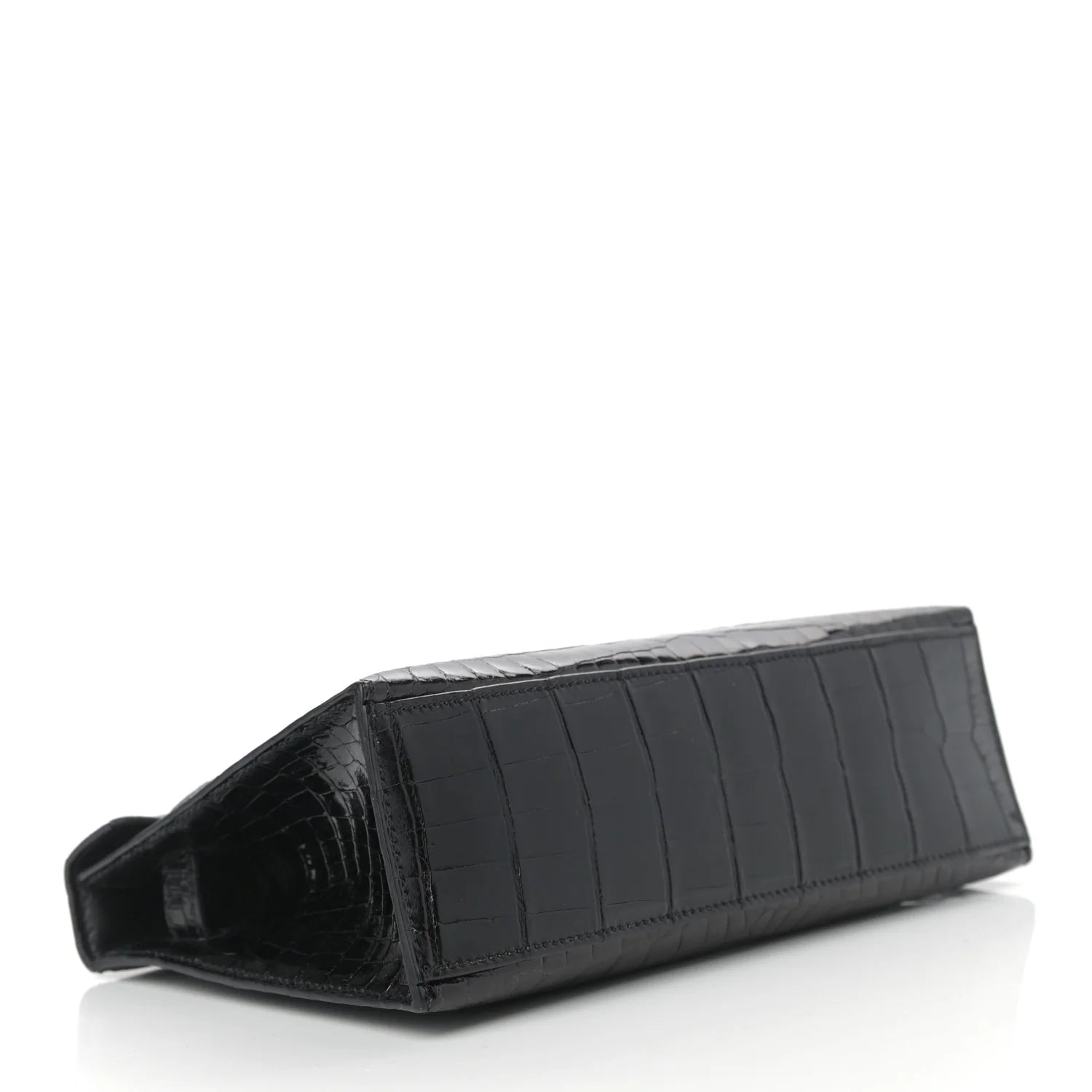 Hermès Kelly Pochette – Shiny Niloticus Crocodile Black (2006) - Zeuskicks