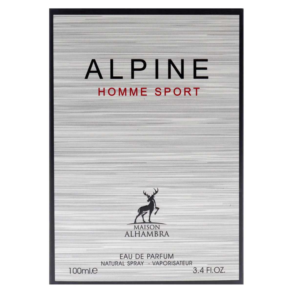 Maison Alhambra Alpine Homme Sport Eau de Parfum for Men 100 ML