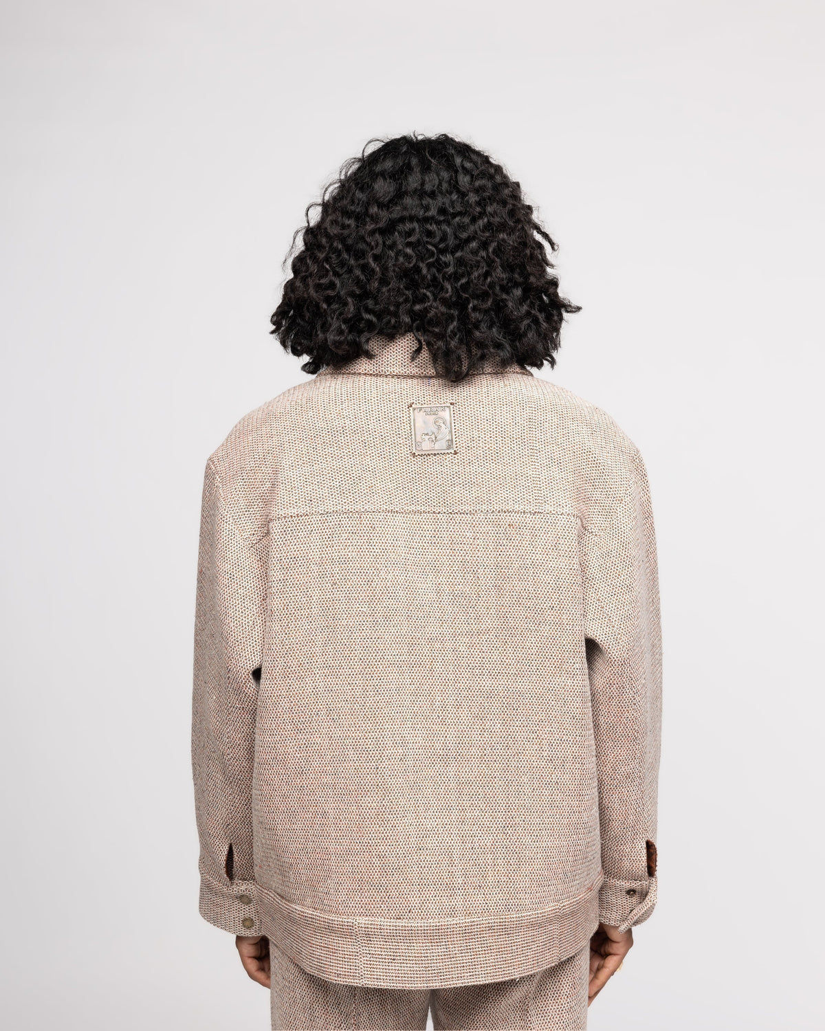 Organic Yarn Dyed Handwoven - Jacket by FARAK