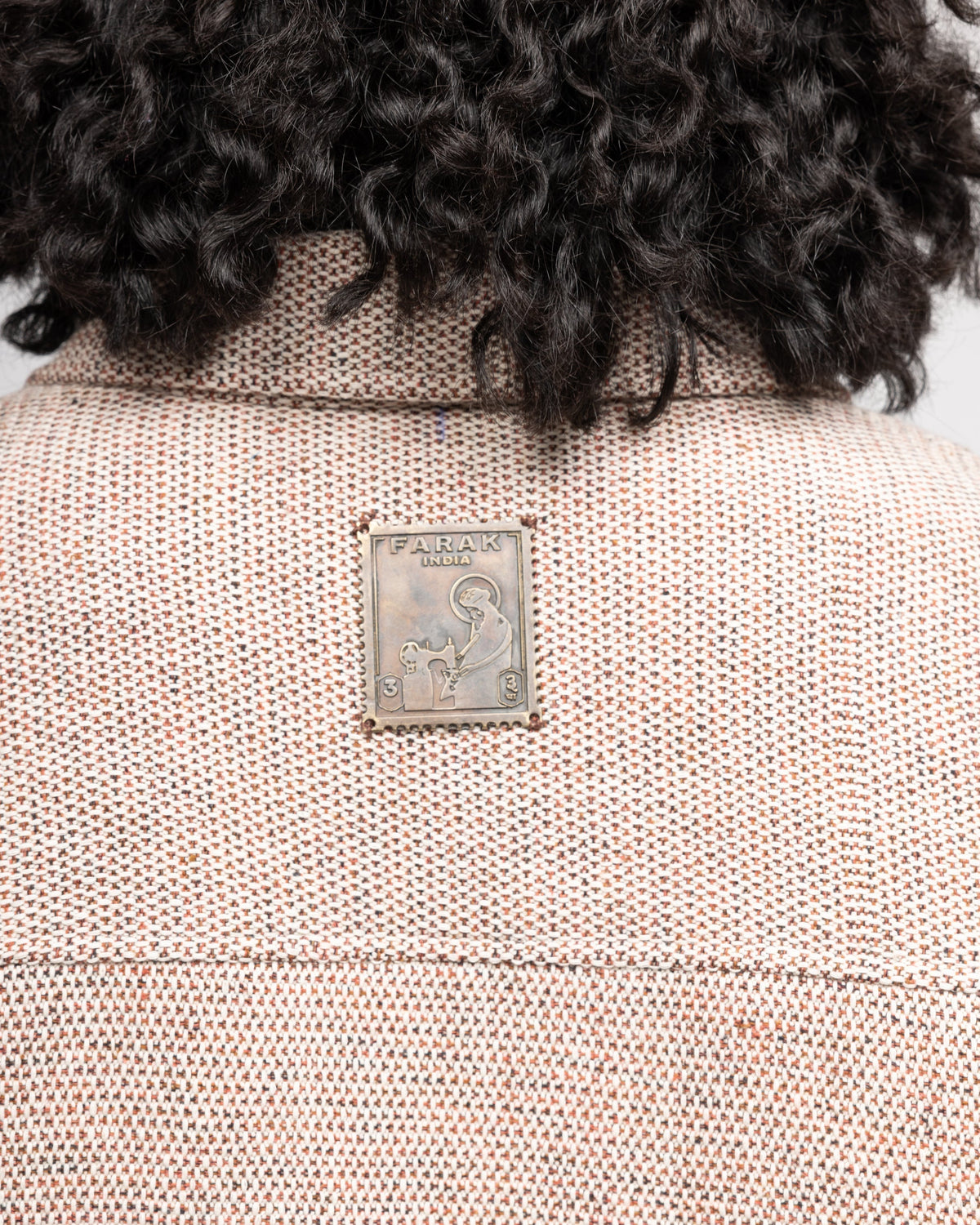 Organic Yarn Dyed Handwoven - Jacket by FARAK