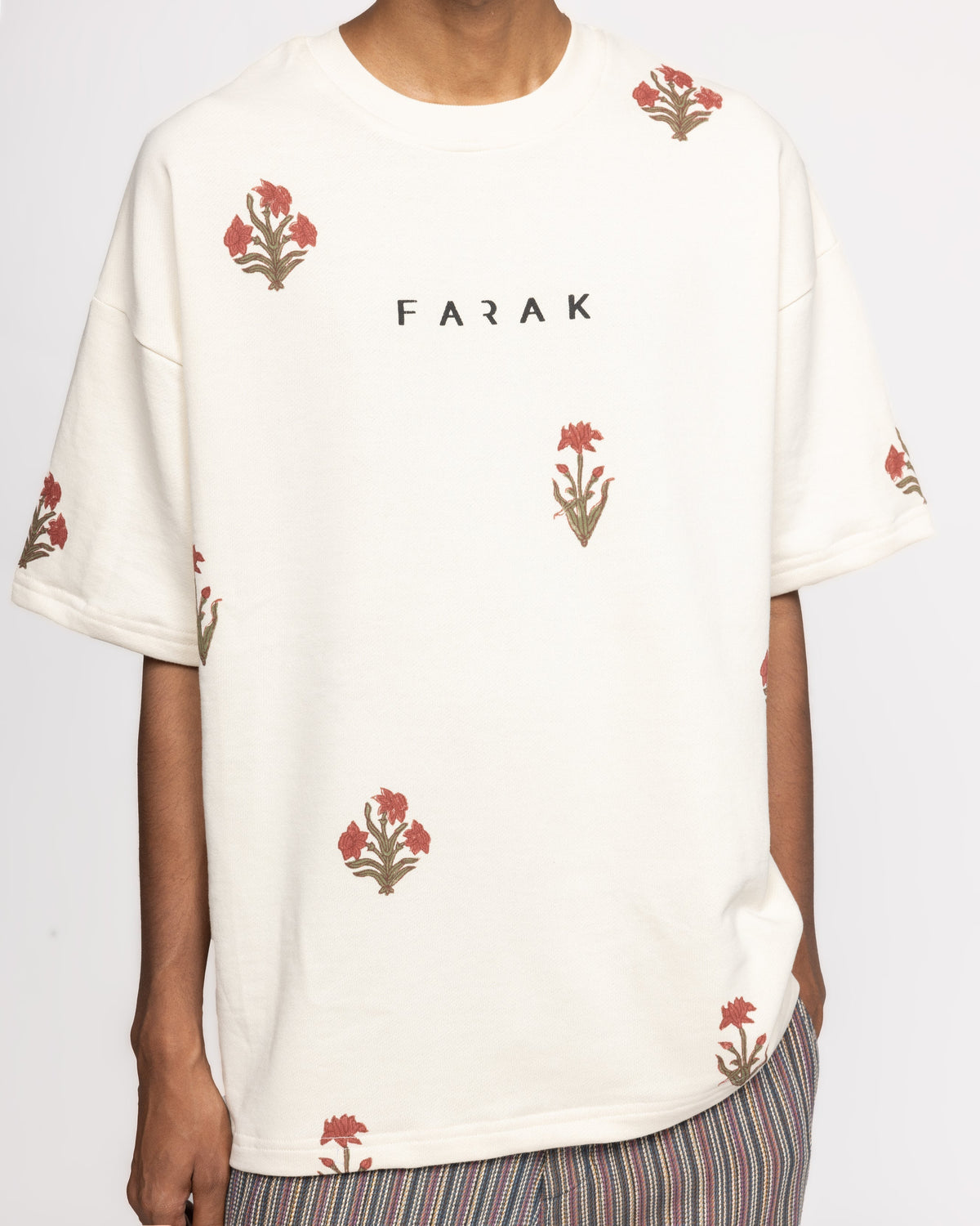 Sanganeri Block Print - Tshirt by FARAK