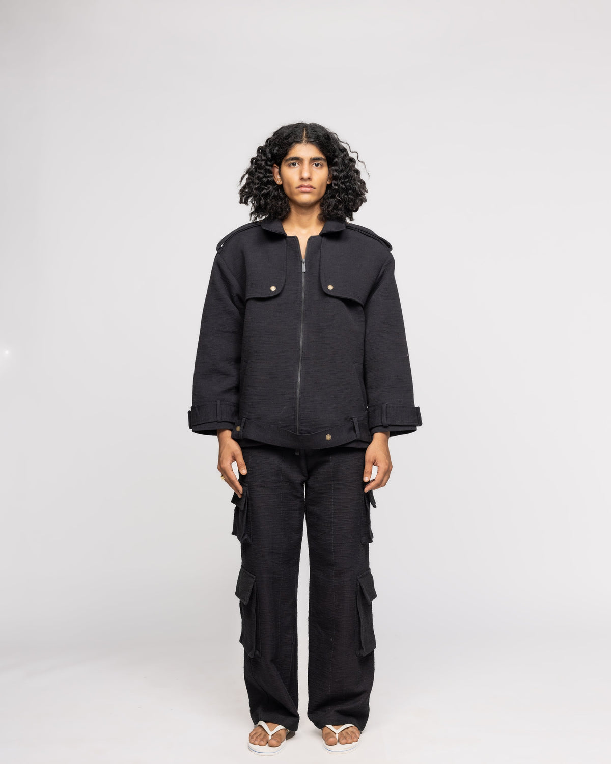 Handwoven Trench - Jacket by FARAK